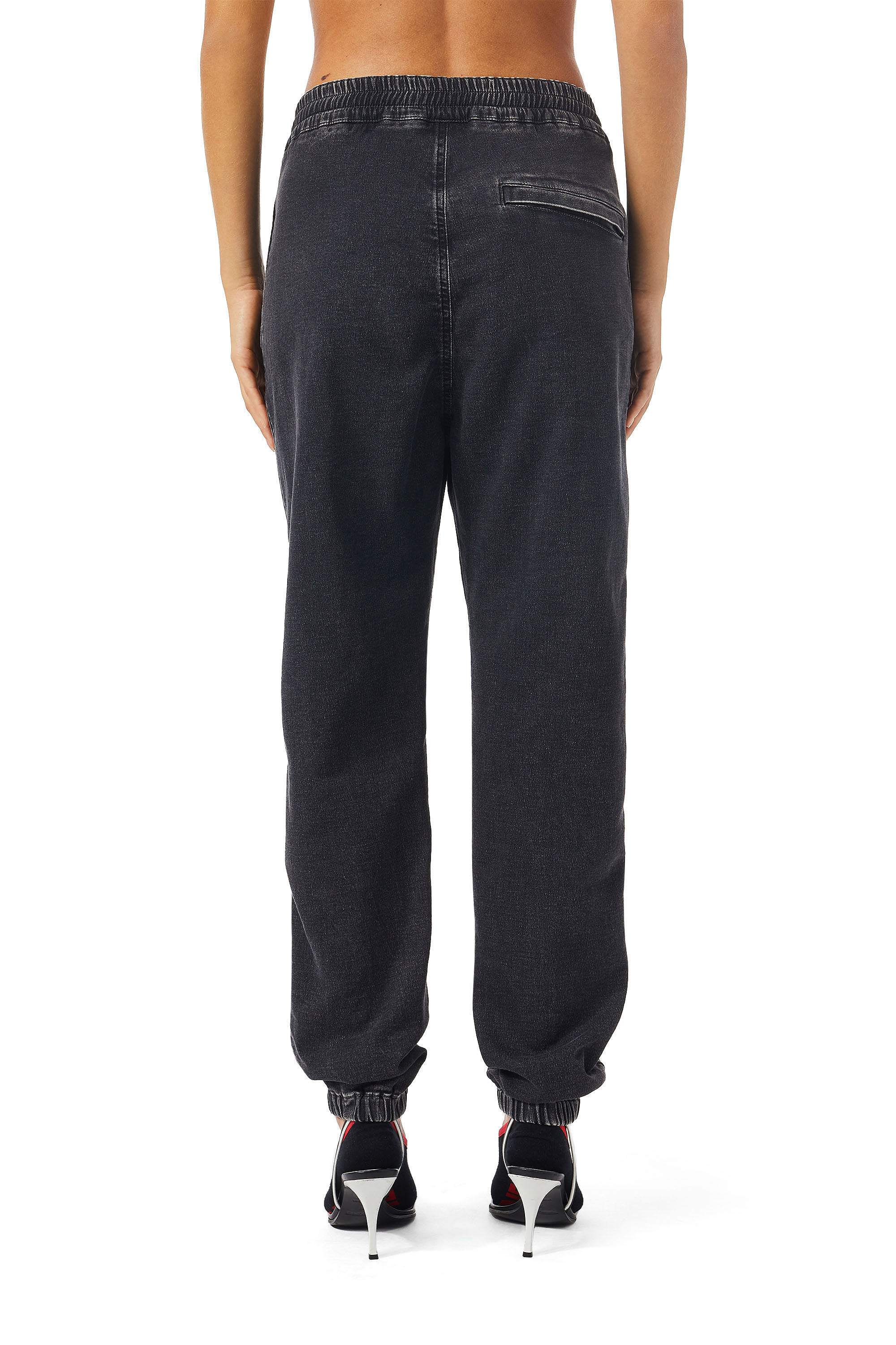 Diesel - Tapered D-Lab Track Denim 069ZE, Black/Dark grey - Image 4