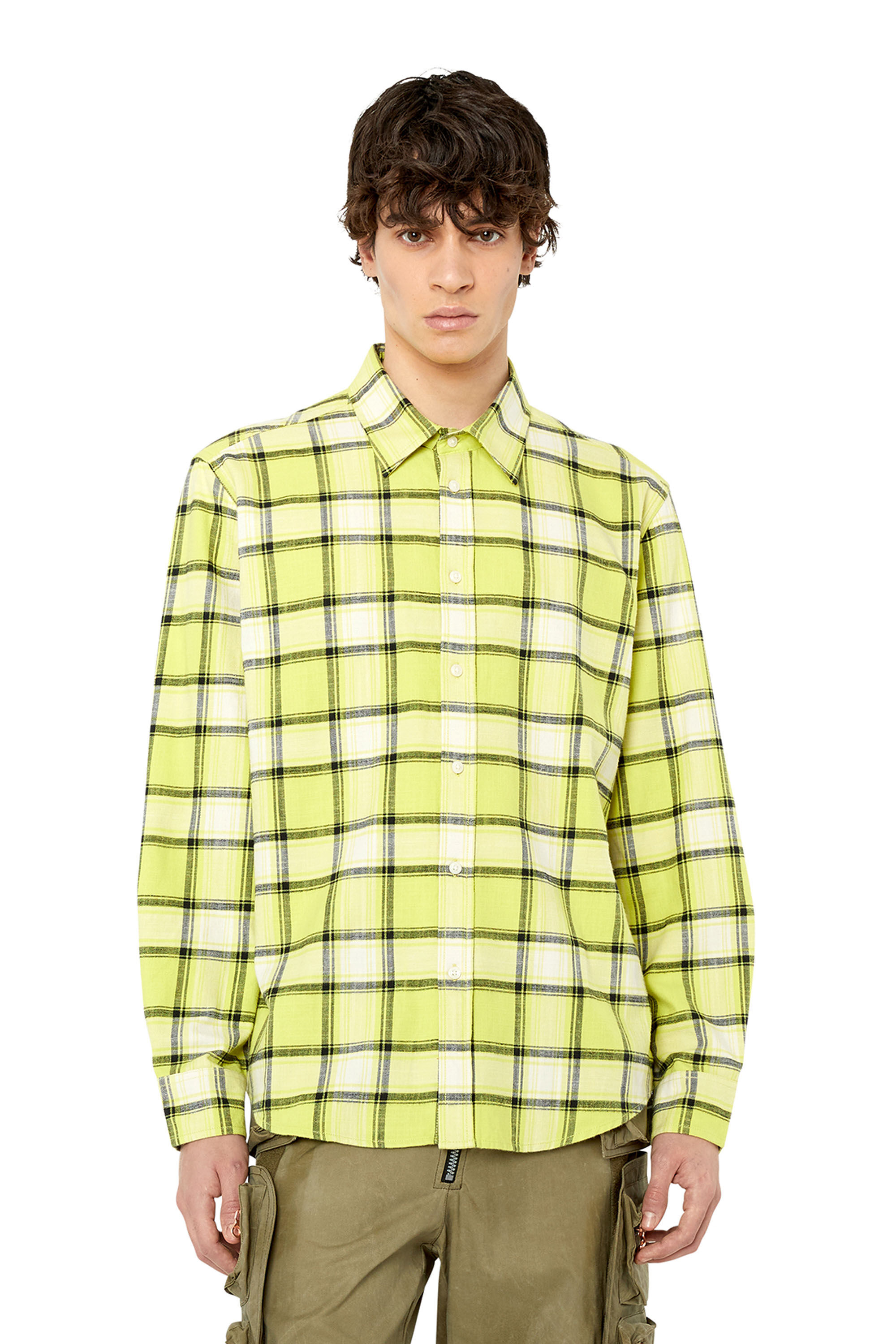 Diesel - S-UMBE-CHECK-N, Black/Green - Image 3