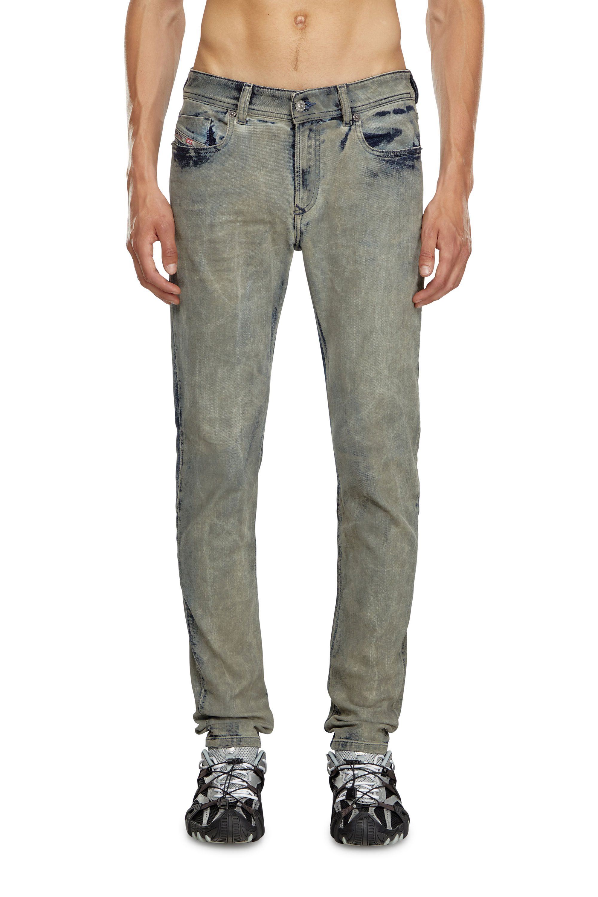 Diesel - Man's Skinny Jeans 1979 Sleenker 068ND, Dark Blue - 3