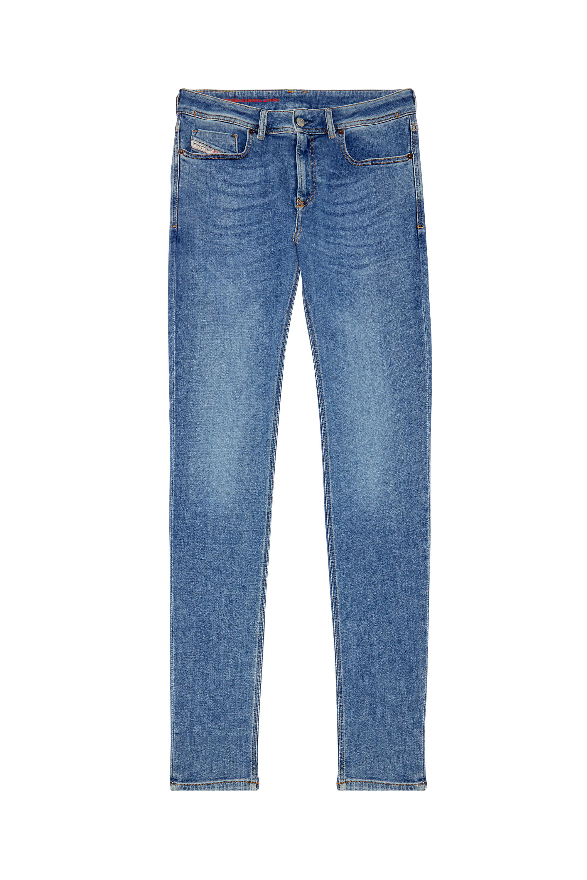 Diesel - Skinny Jeans 1979 Sleenker 09C01, Medium blue - Image 2