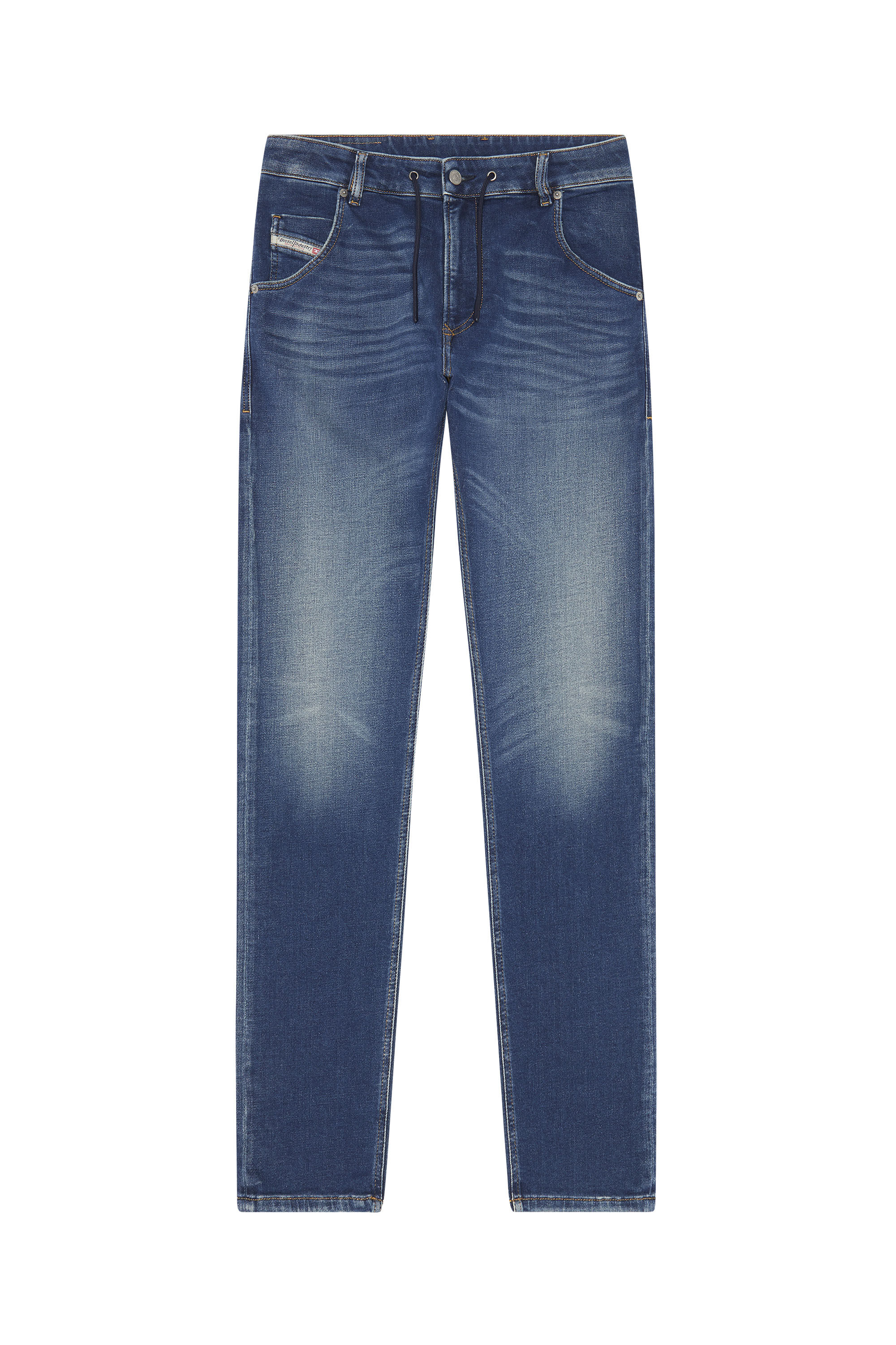 Diesel - Tapered 2030 D-Krooley Joggjeans® 068AZ, Medium blue - Image 2