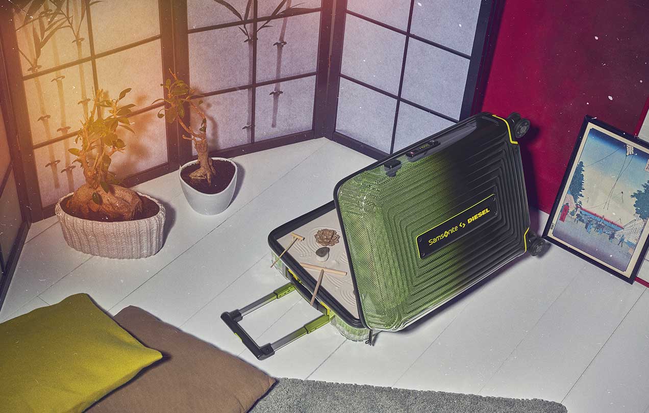 samsonite diesel luggage