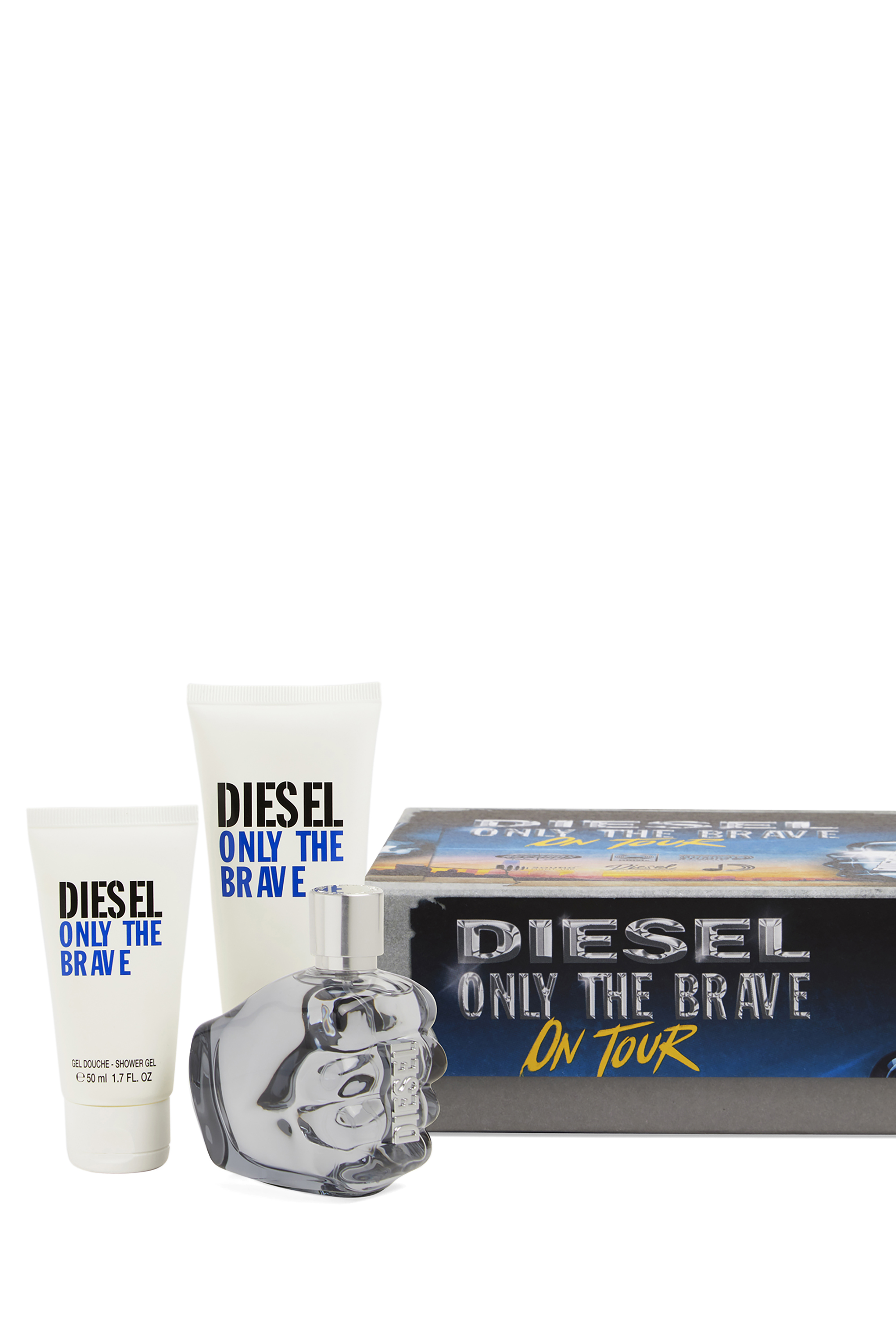 Diesel - ONLY THE BRAVE 75 ML GIFT SET, Man's Only The Brave Gift set in Azure - 1