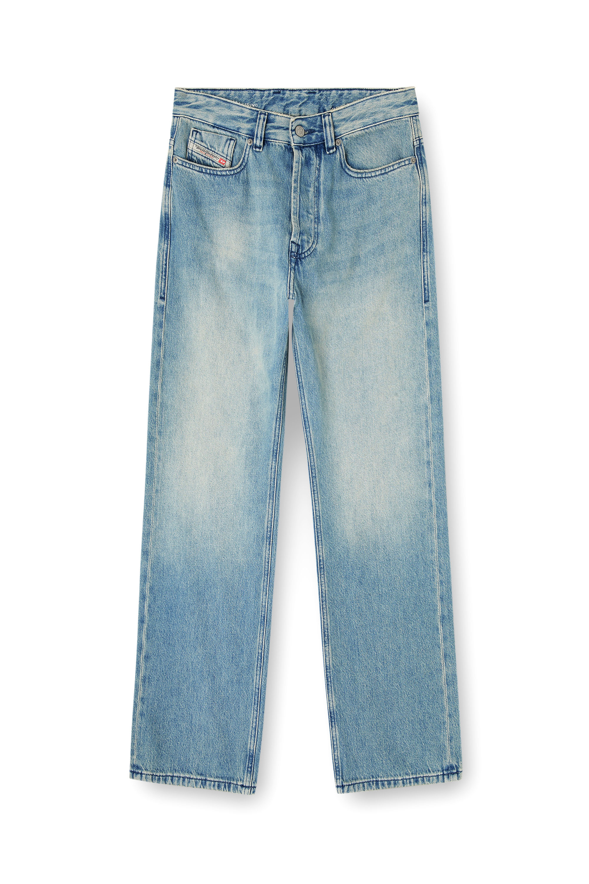 Diesel - Man's Relaxed Jeans 1980 D-Eeper 0BEBF, Light Blue - 3