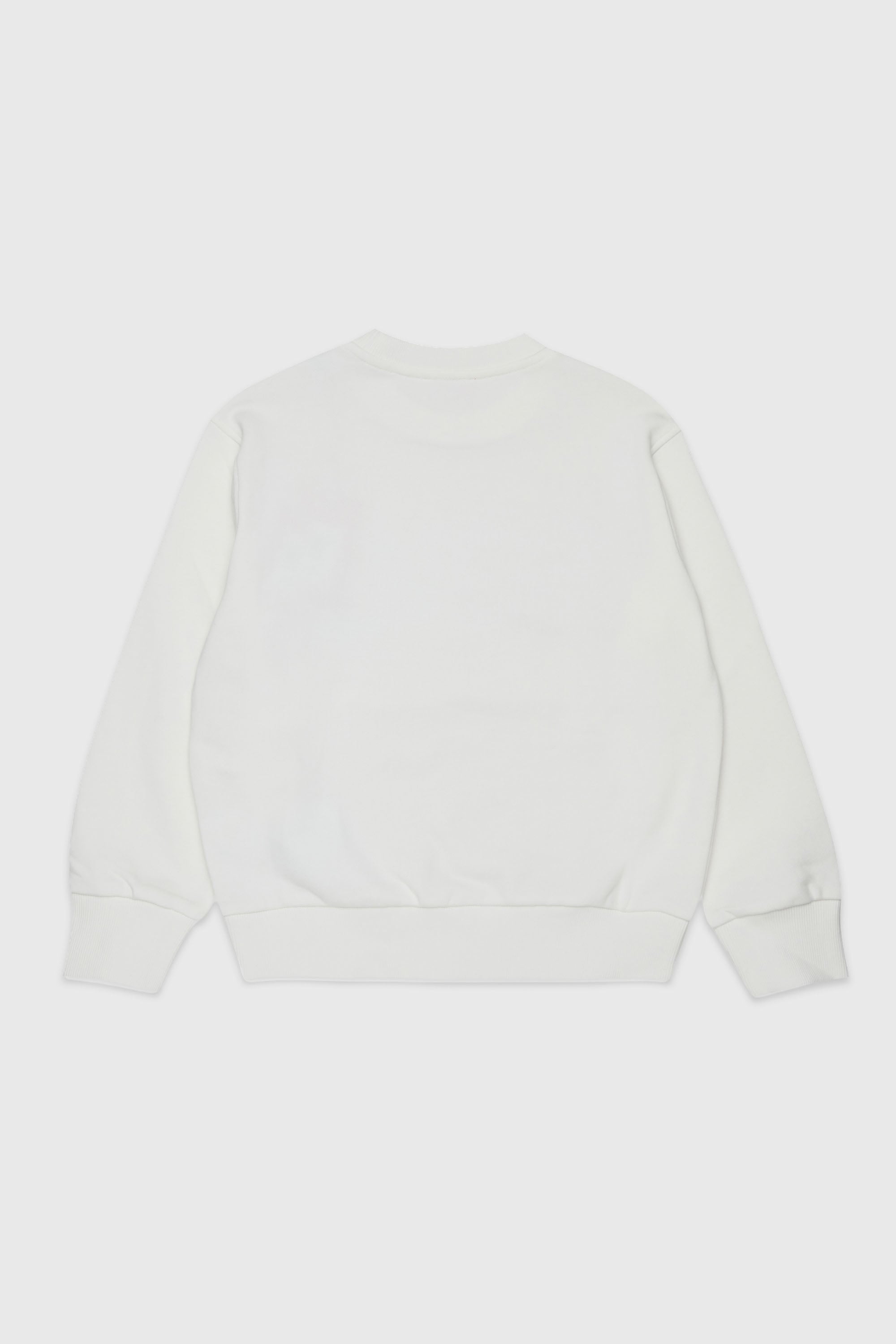 Diesel - SCRAP OVER, Man's Sweatshirt with Oval D graphic print in White - 2