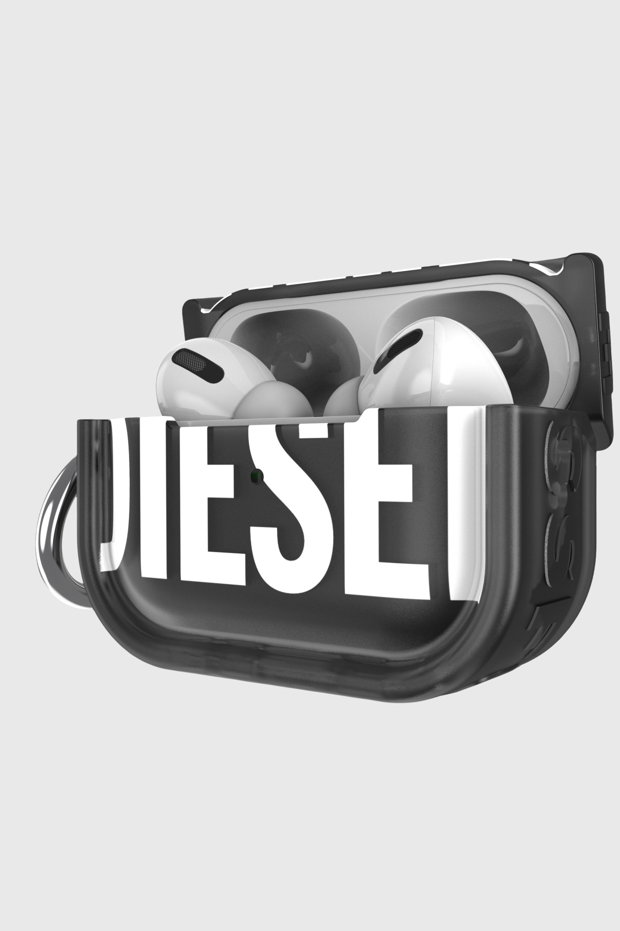 Diesel - 60451  AIRPODS CASE AIRPODS CASE, Unisex's Biscotto bumper case for Airpods Pro / Pro 2 in Black - 2