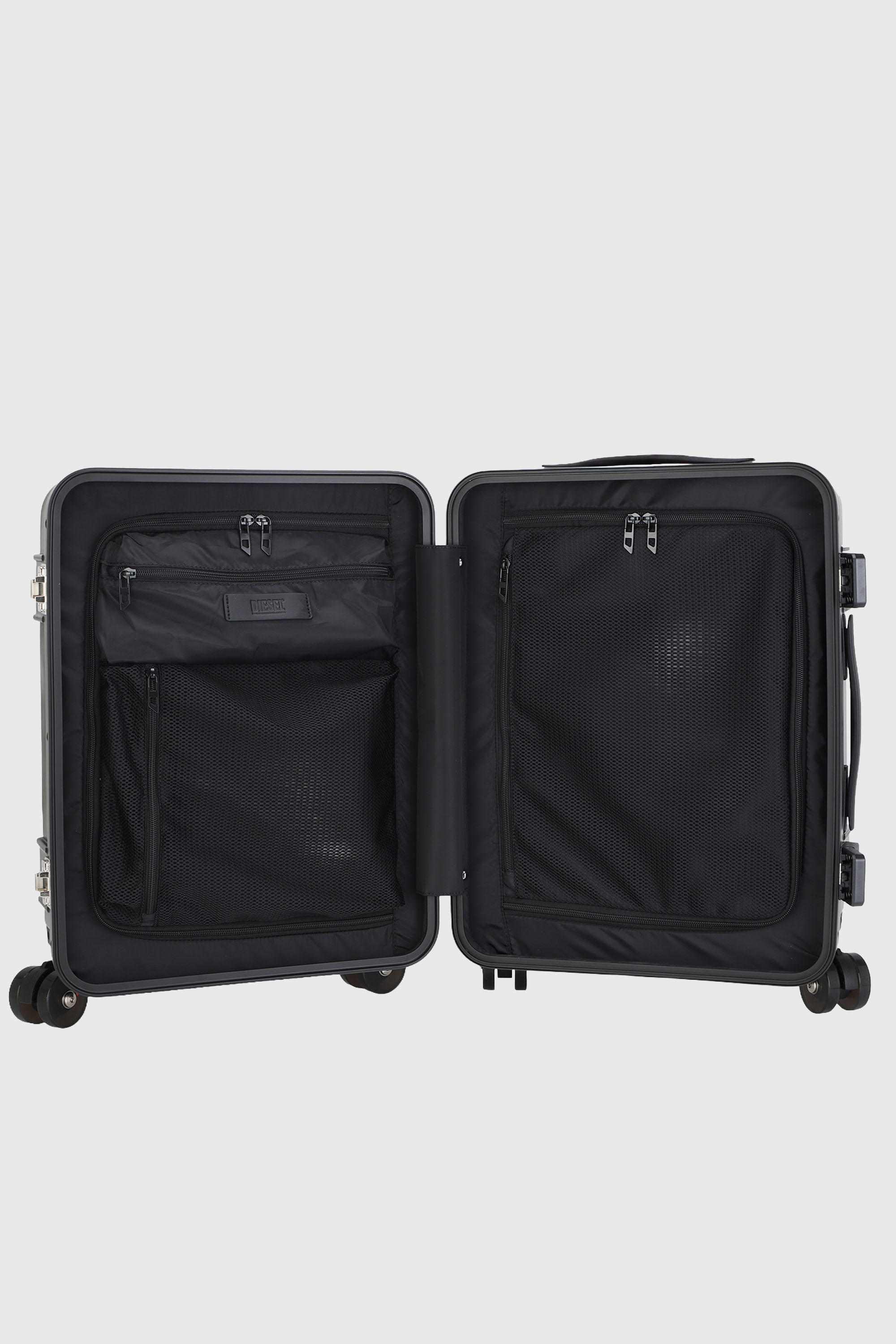 Diesel - DIESEL PC STRONG IMAGE TROLLEY- DSL003, Unisex's Rugged suitcase size S in Black - 3