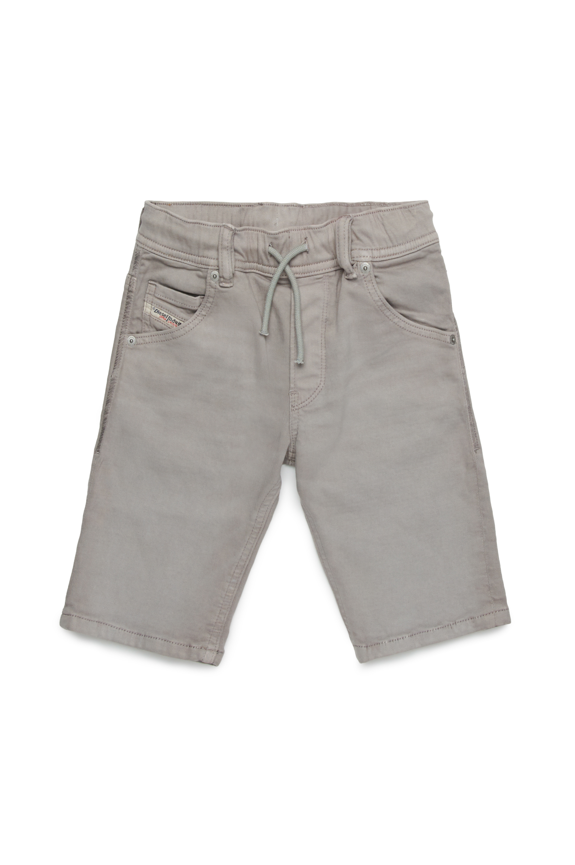 Diesel - KROOLEY-NE-J SH JJJ, Man's Krooley coloured JoggJeans shorts in Grey - 1