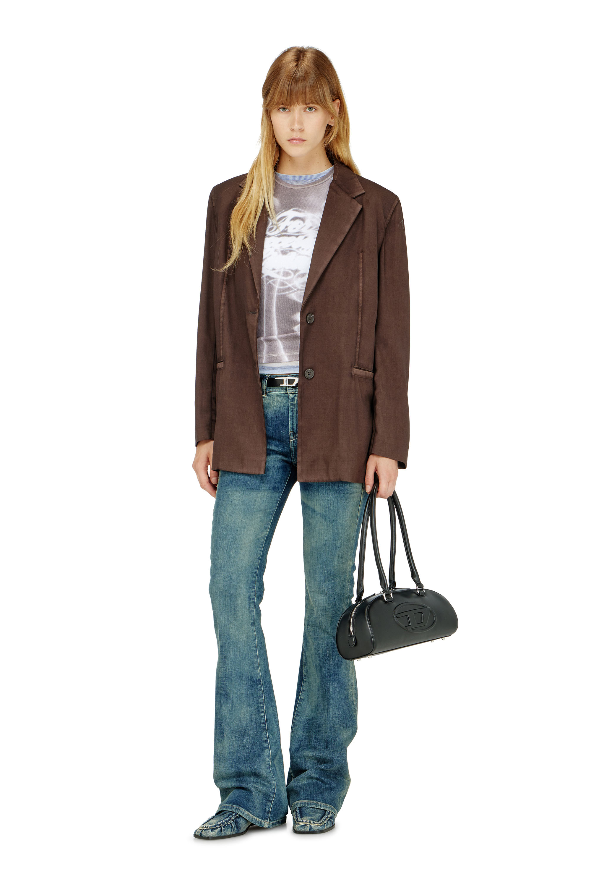 Diesel - Woman's Bootcut Jeans 1969 D-Ebbey 09P41, Medium blue - 1