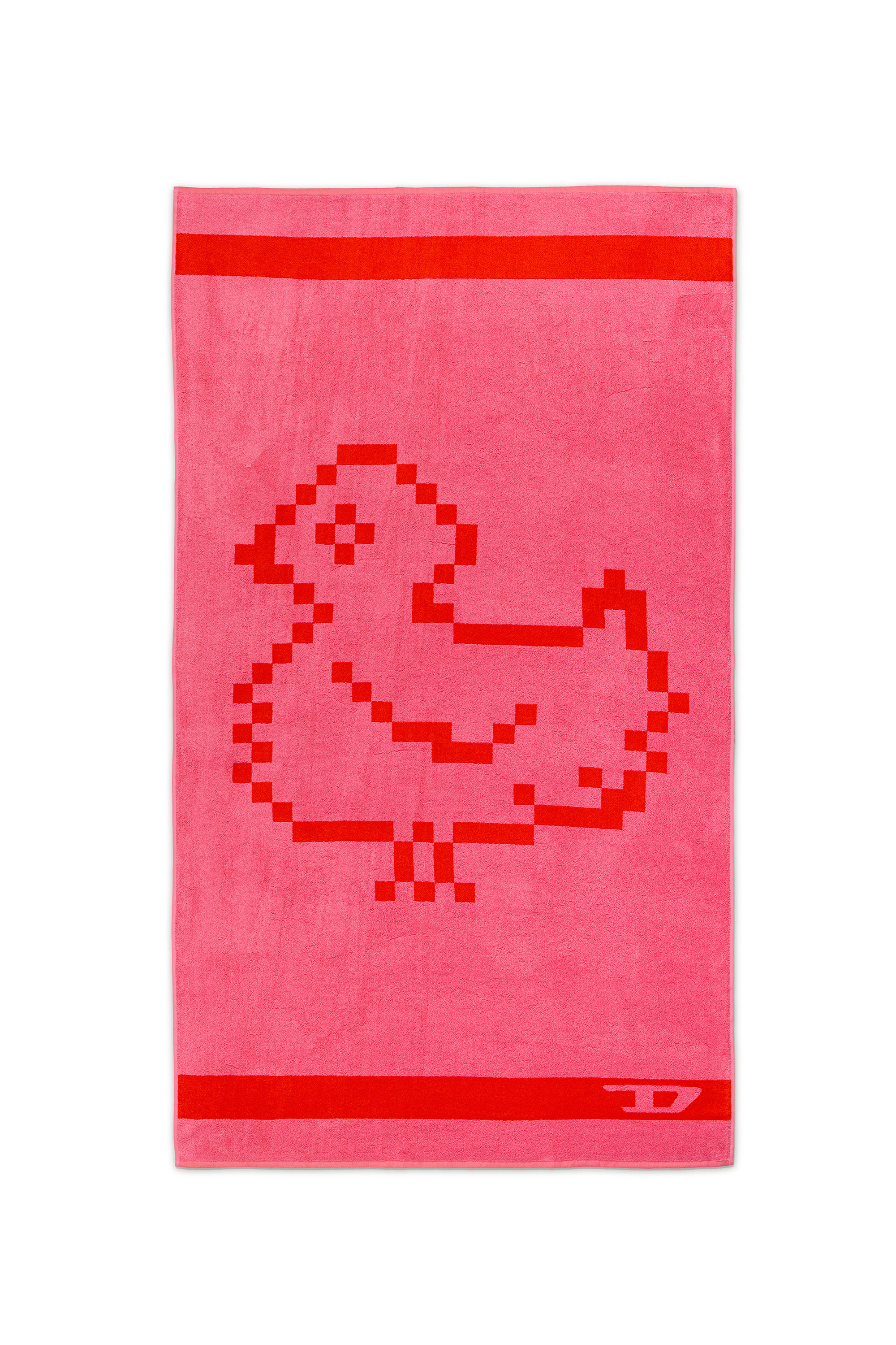 Diesel - 1018133  PIXEL TOYS 1 PINK/RED TOWEL, Unisex's Terry towel 100x180 cm in Red - 1