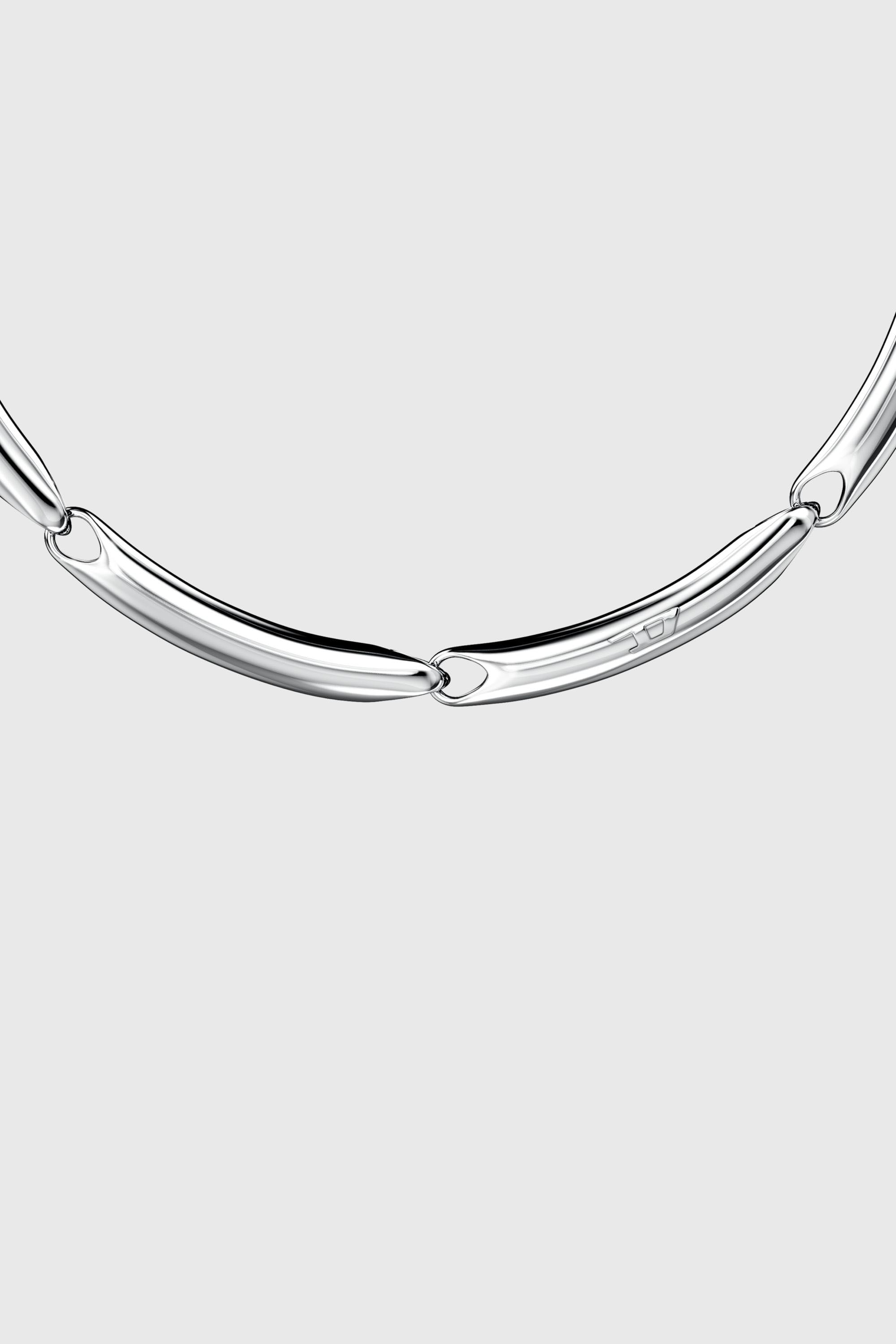Diesel - DX1697040 JEWELLERY, Unisex's Stainless steel chain necklace in Silver - 2