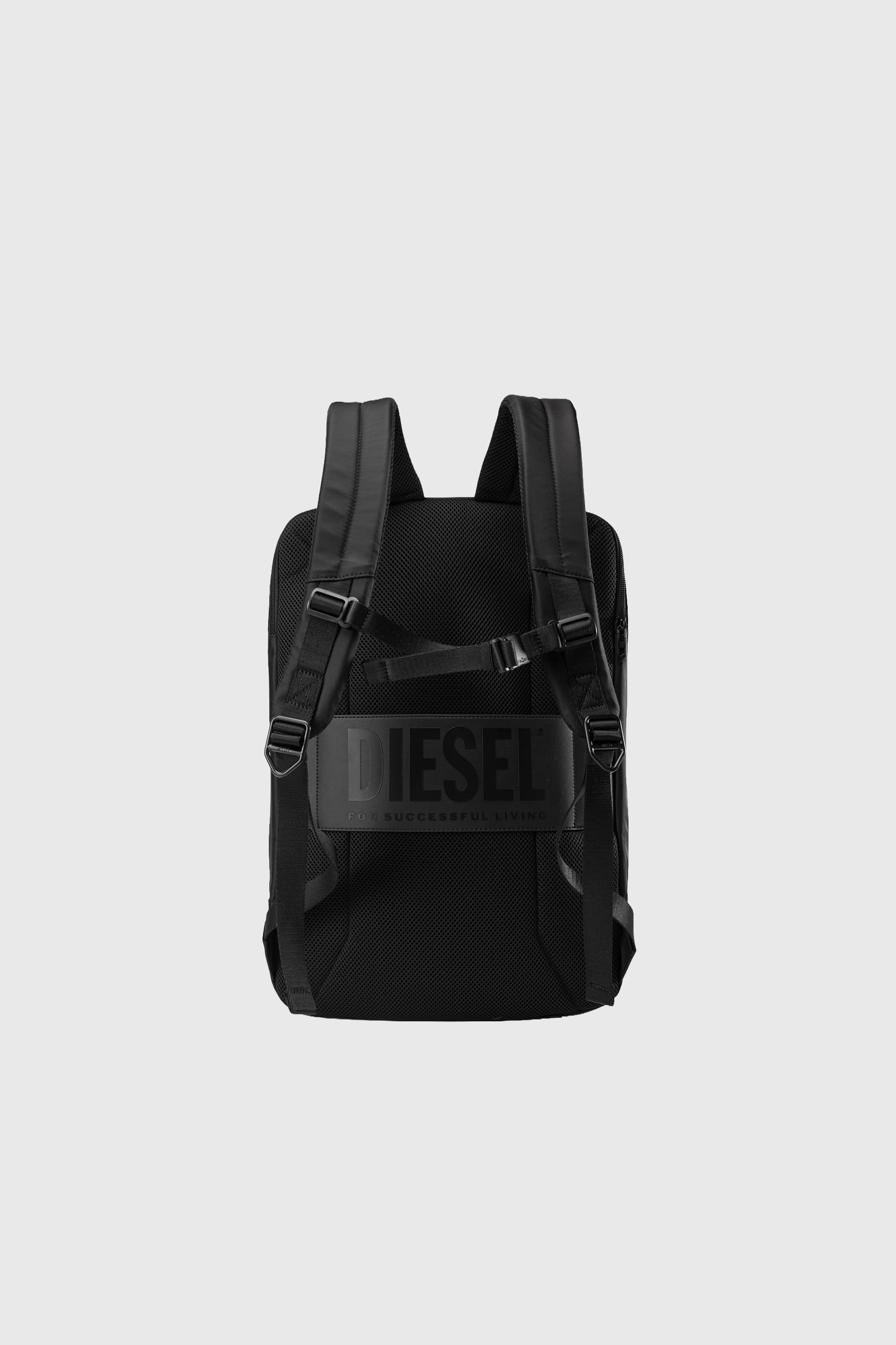 Diesel - DIESEL PC STRONG IMAGE BACKPACK- DSB005, Unisex's Rugged travel backpack in Black - 3