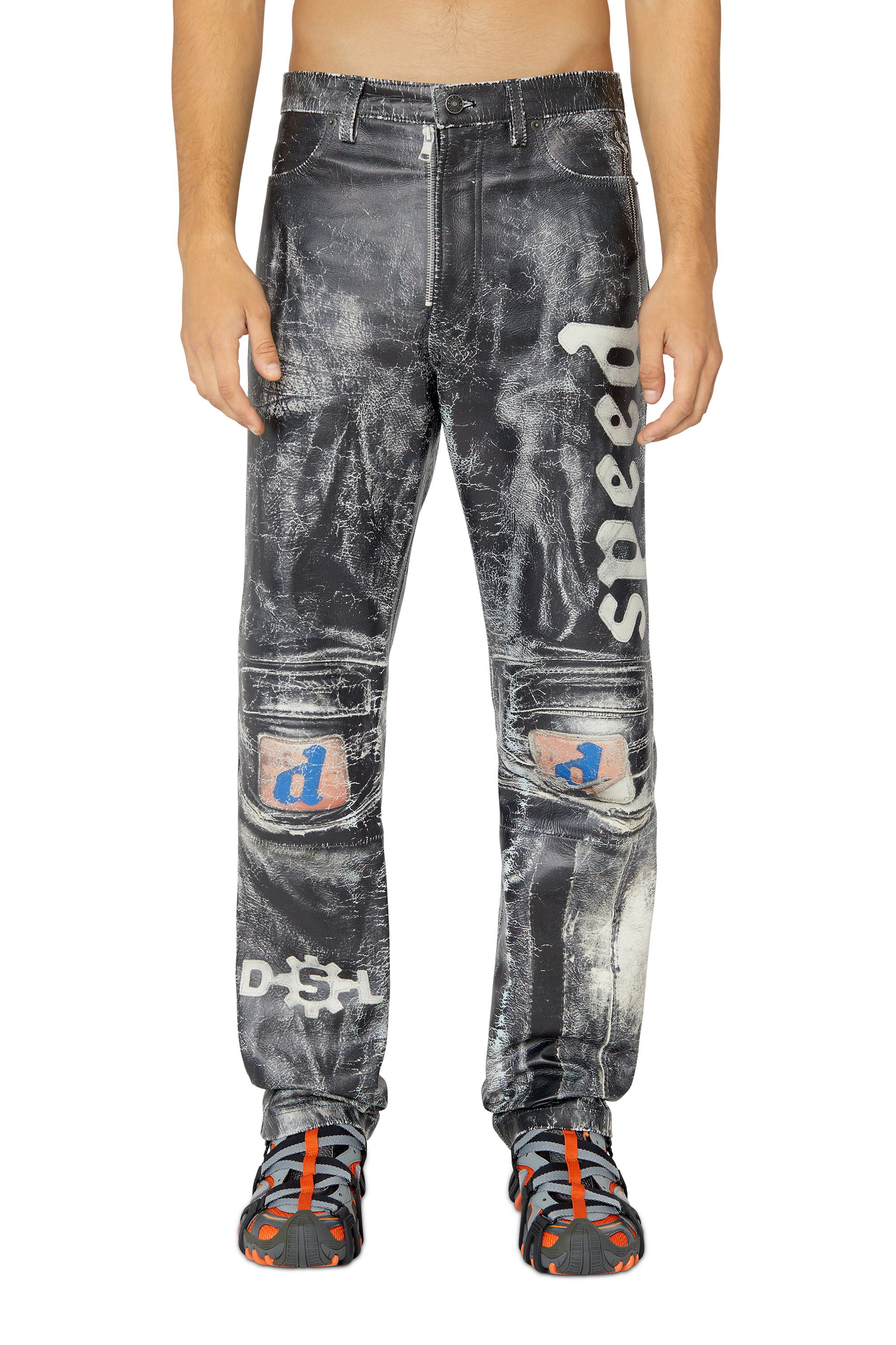 Diesel - P-MIC-CRACK, Black/Grey - Image 1