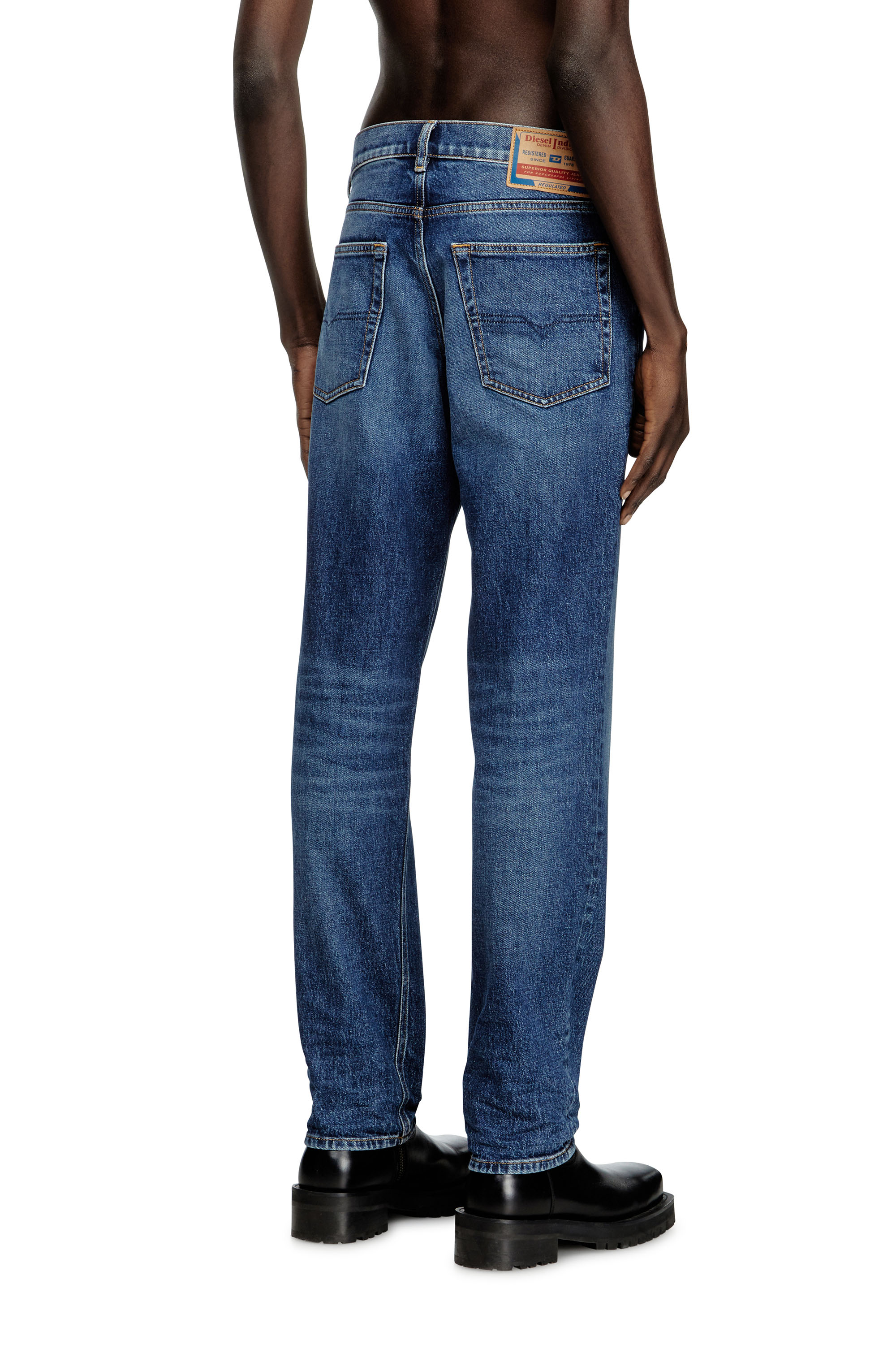 Diesel - Man's Regular Jeans 2023 D-Finitive 09L21, Dark Blue - 4