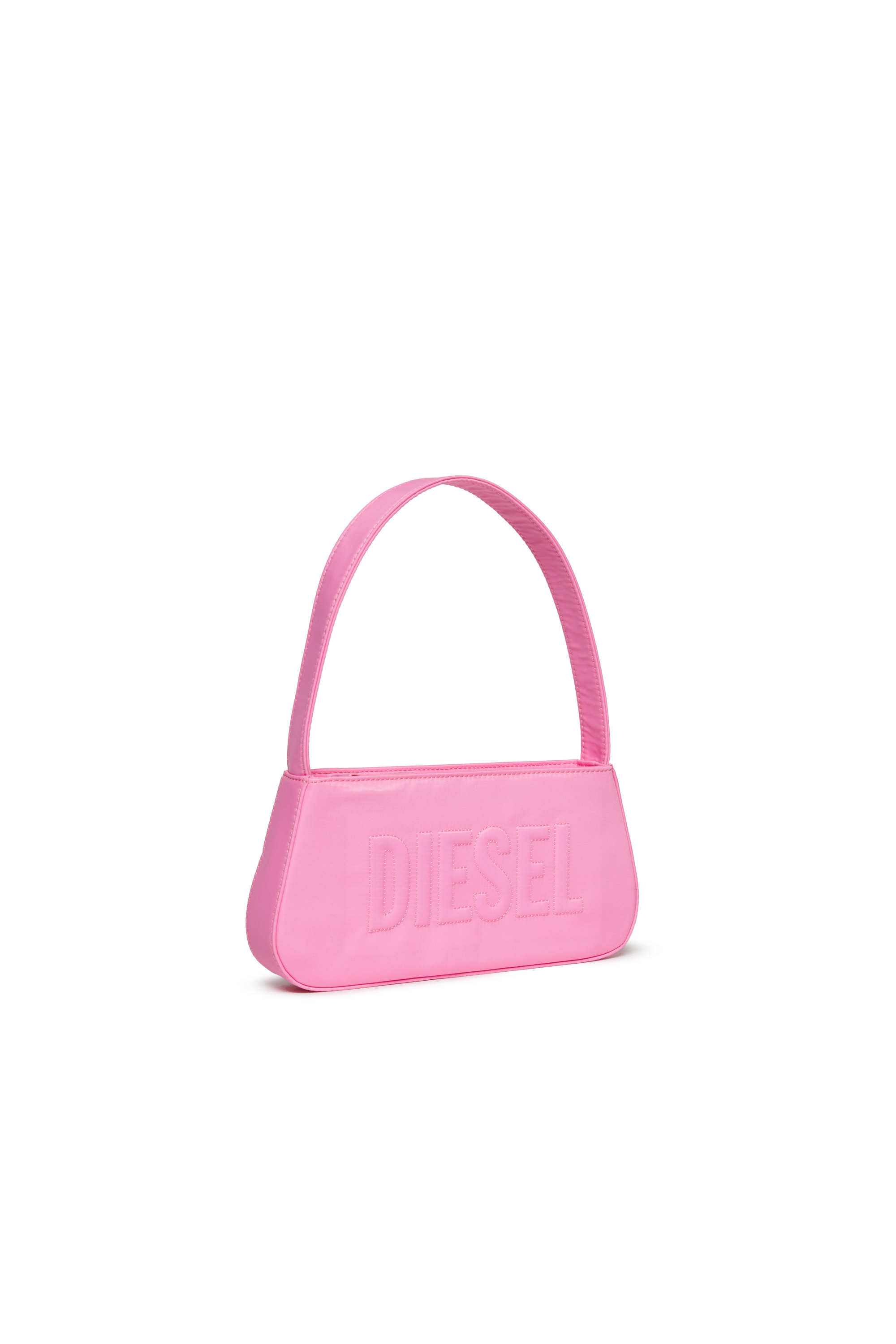 Diesel - WDELIA, Woman's WDELIA Nylon bag with embroidered logo in Pink - 3