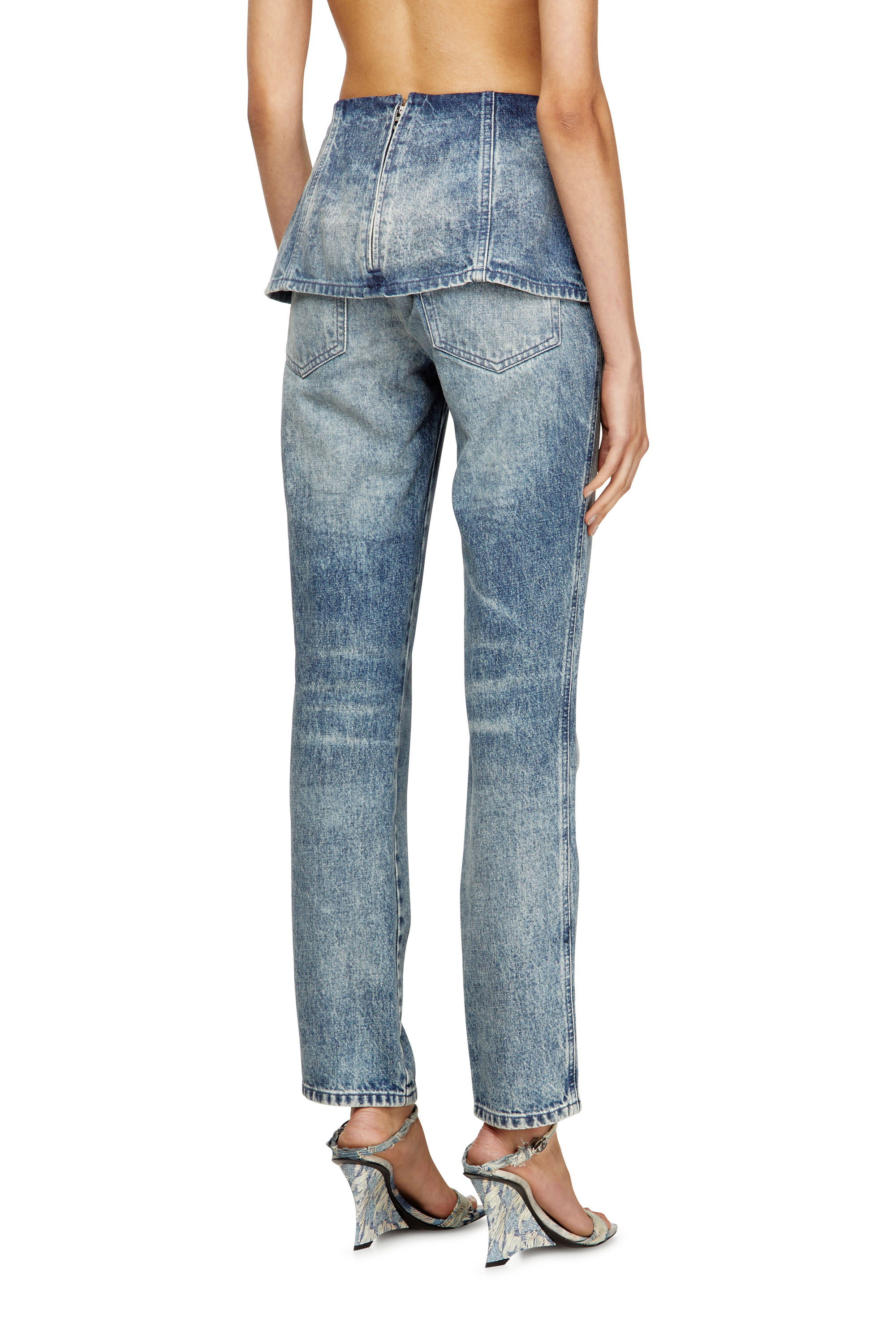 Diesel - Woman's Slim Jeans D-Hourjian 007DA, Light Blue - 4