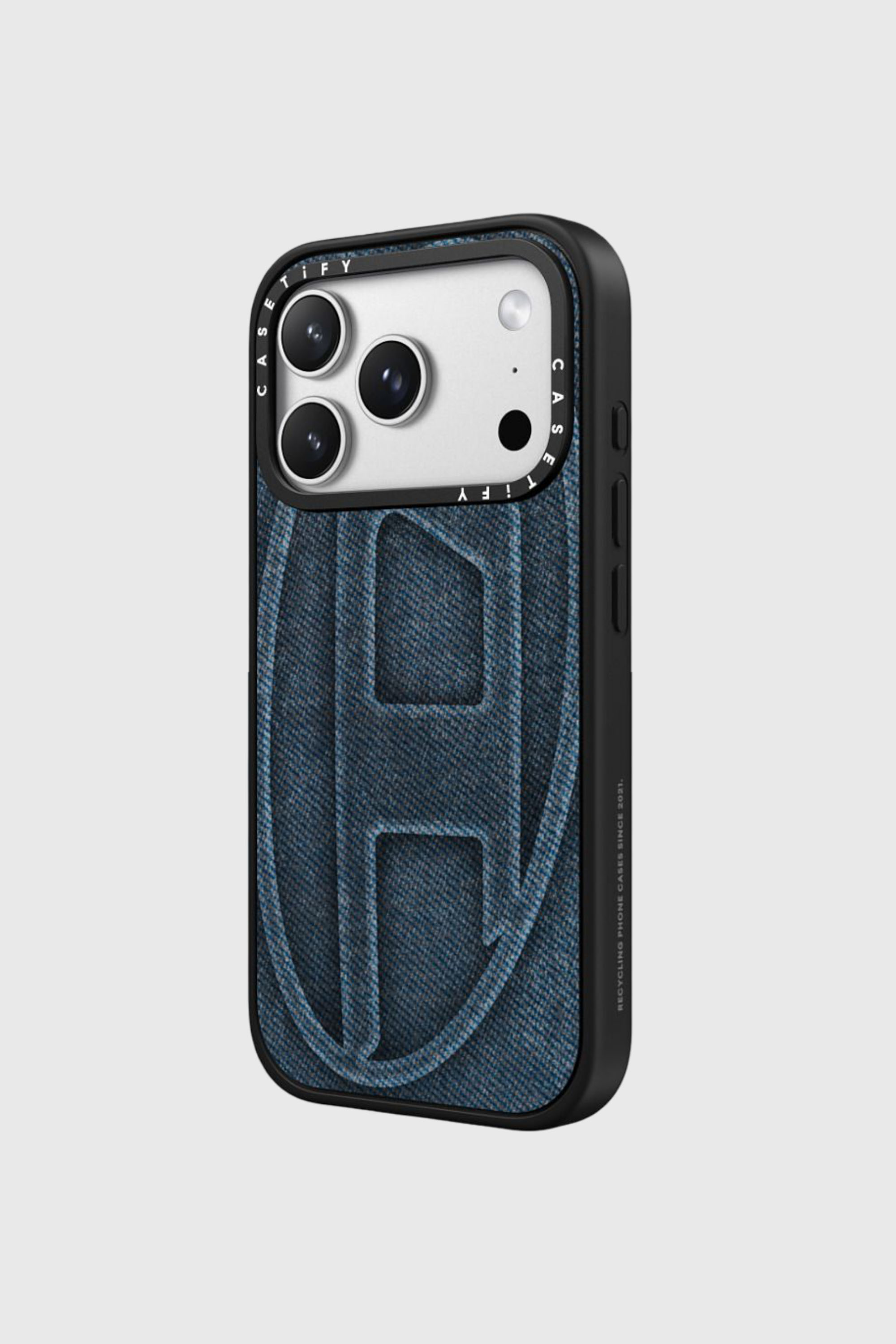 Diesel - 60579 MOULDED CASE, Unisex's Oval D impact case for iPhone 17 Pro Max in Blue - 2