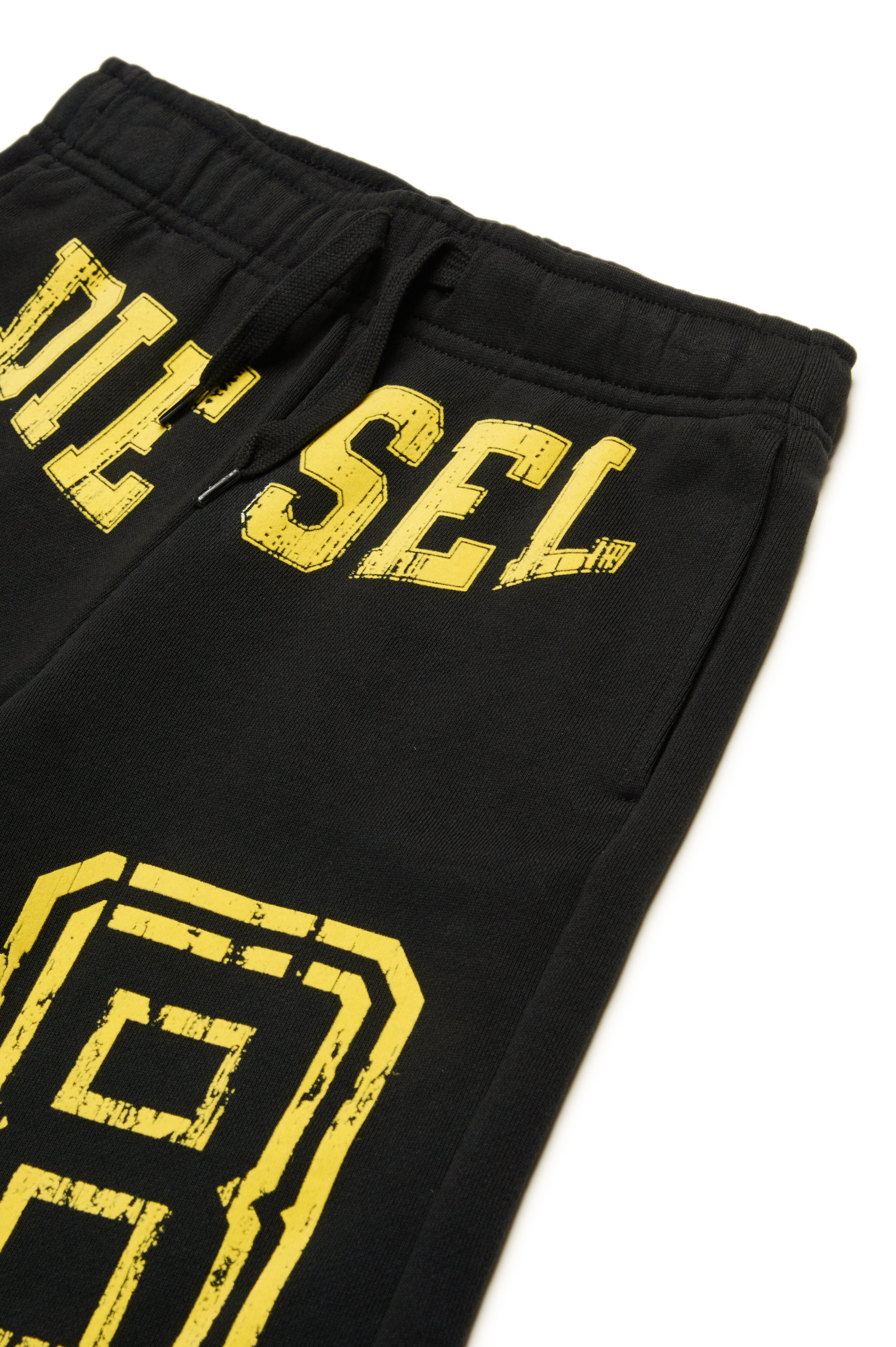 Diesel - PTAINSHORT, Man's Sweat shorts with Diesel 78 logo in Black - 3