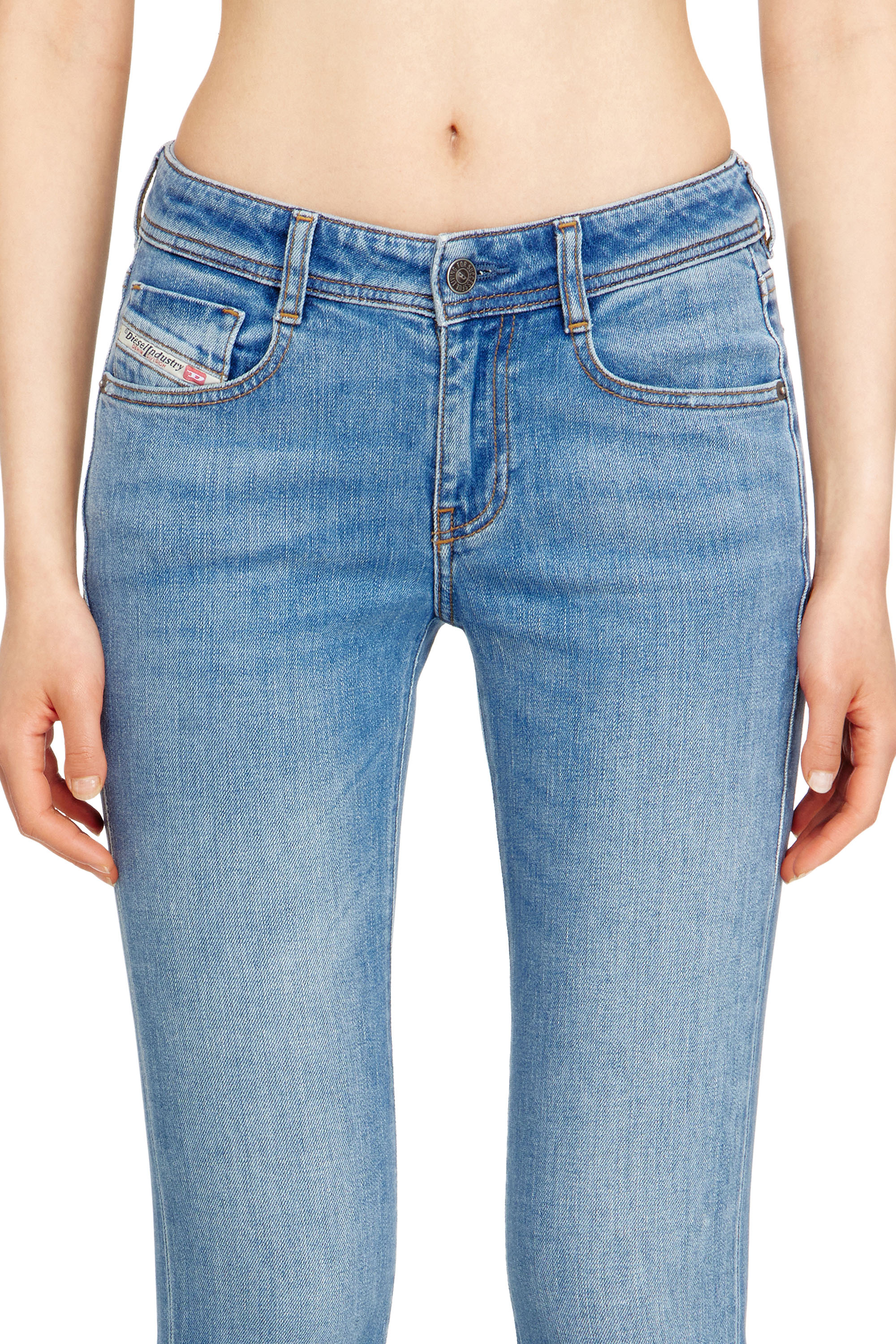 Diesel - Woman's Bootcut Jeans 1969 D-Ebbey 0ADBH, Light Blue - 5