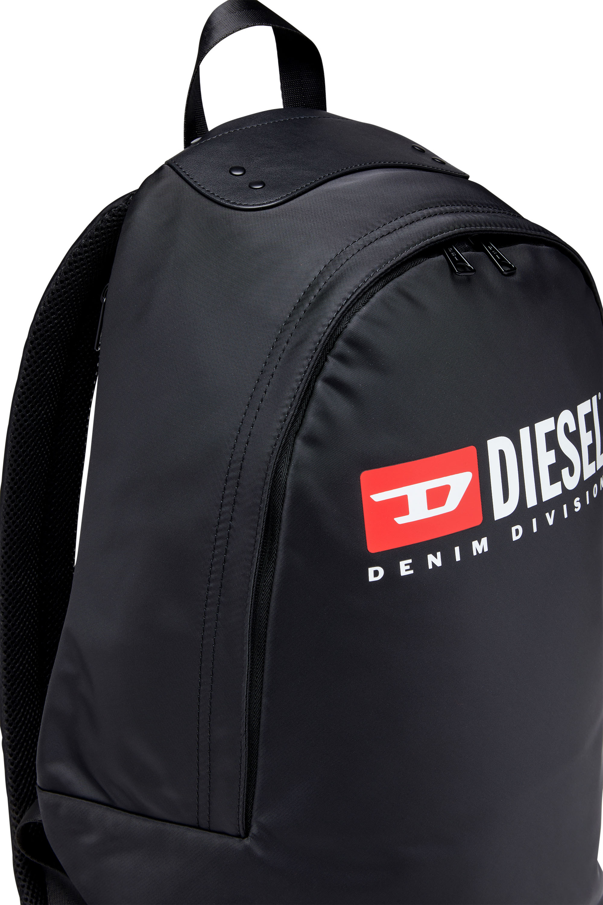 Diesel - RINKE BACKPACK, Man's Rinke Backpack - Backpack in technical fabric with logo in Black - 5