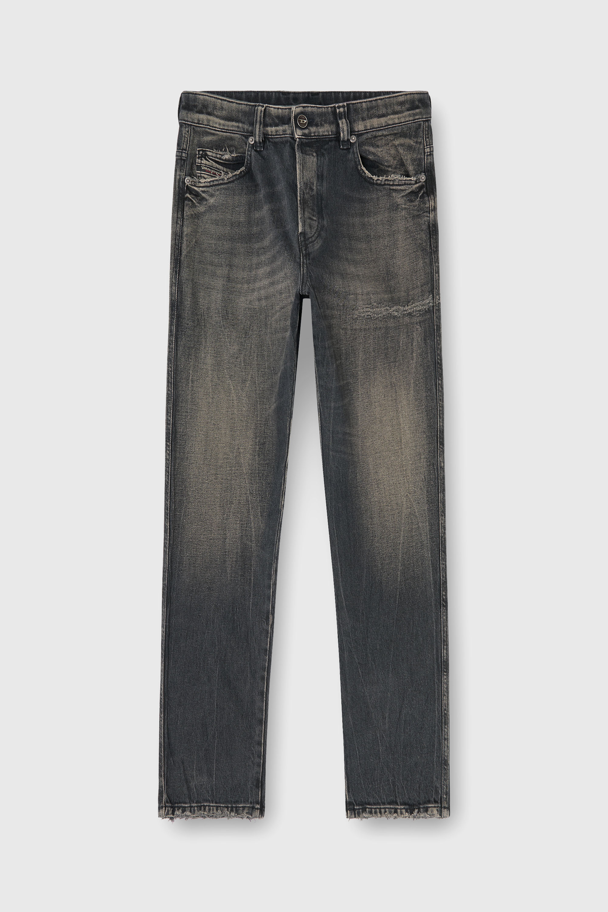 Diesel - Man's Slim Jeans 1993 D-Vyl 09P46, Black/Dark grey - 2