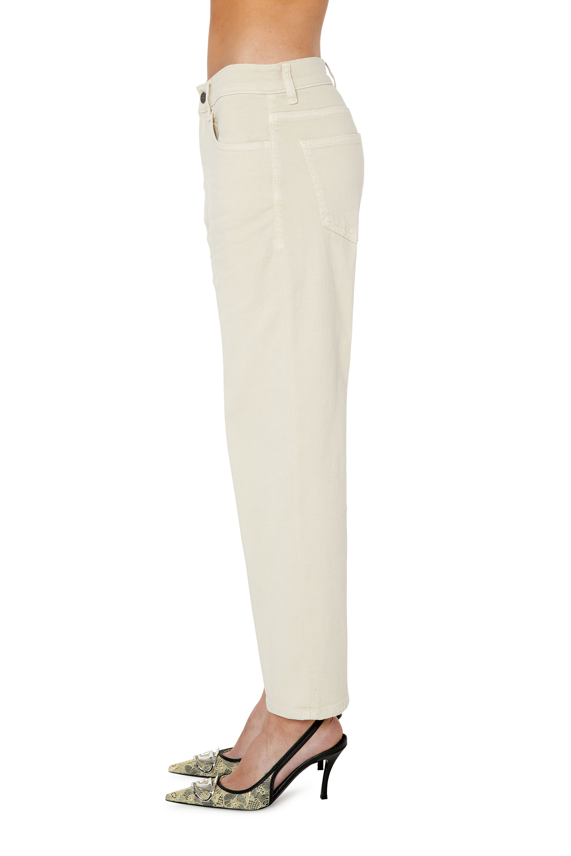 Diesel - 2016 D-Air 0QWTY Boyfriend Jeans, White - Image 4