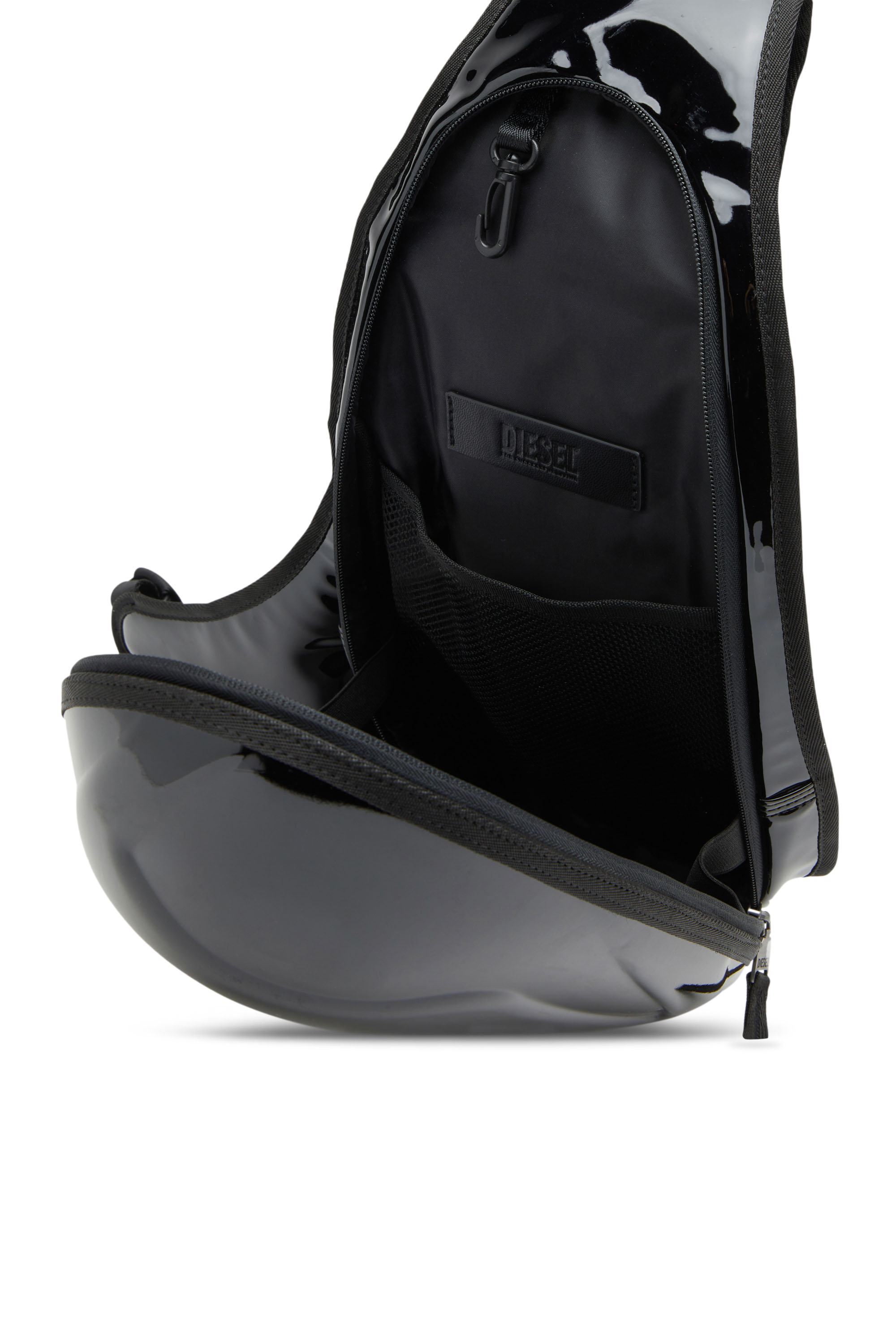 Diesel - 1DR-POD SLING BAG, Black - Image 4