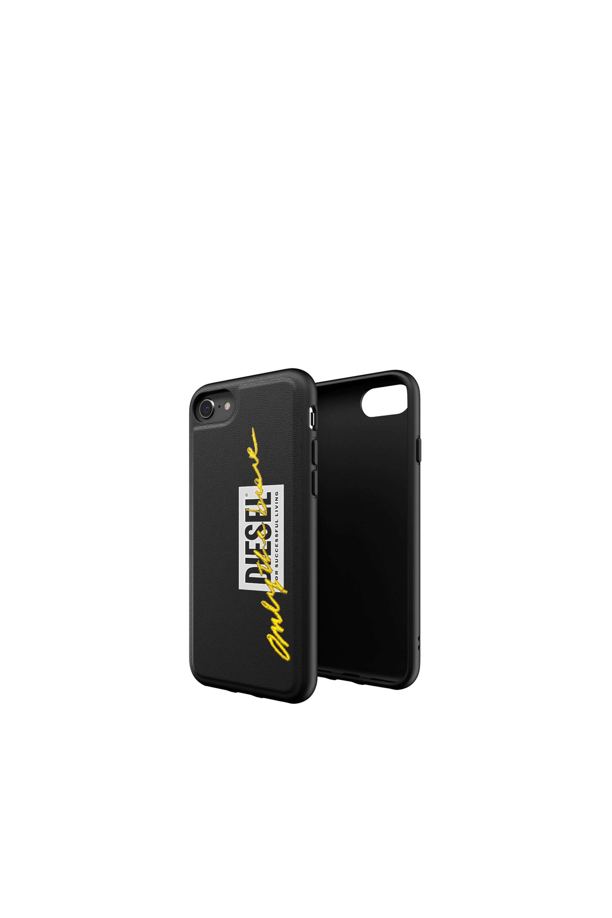 Diesel - 41984 STANDARD CASE, Unisex's Diesel Core Moulded Case for IPhone 6/6s/7/8/SE in Black - 1