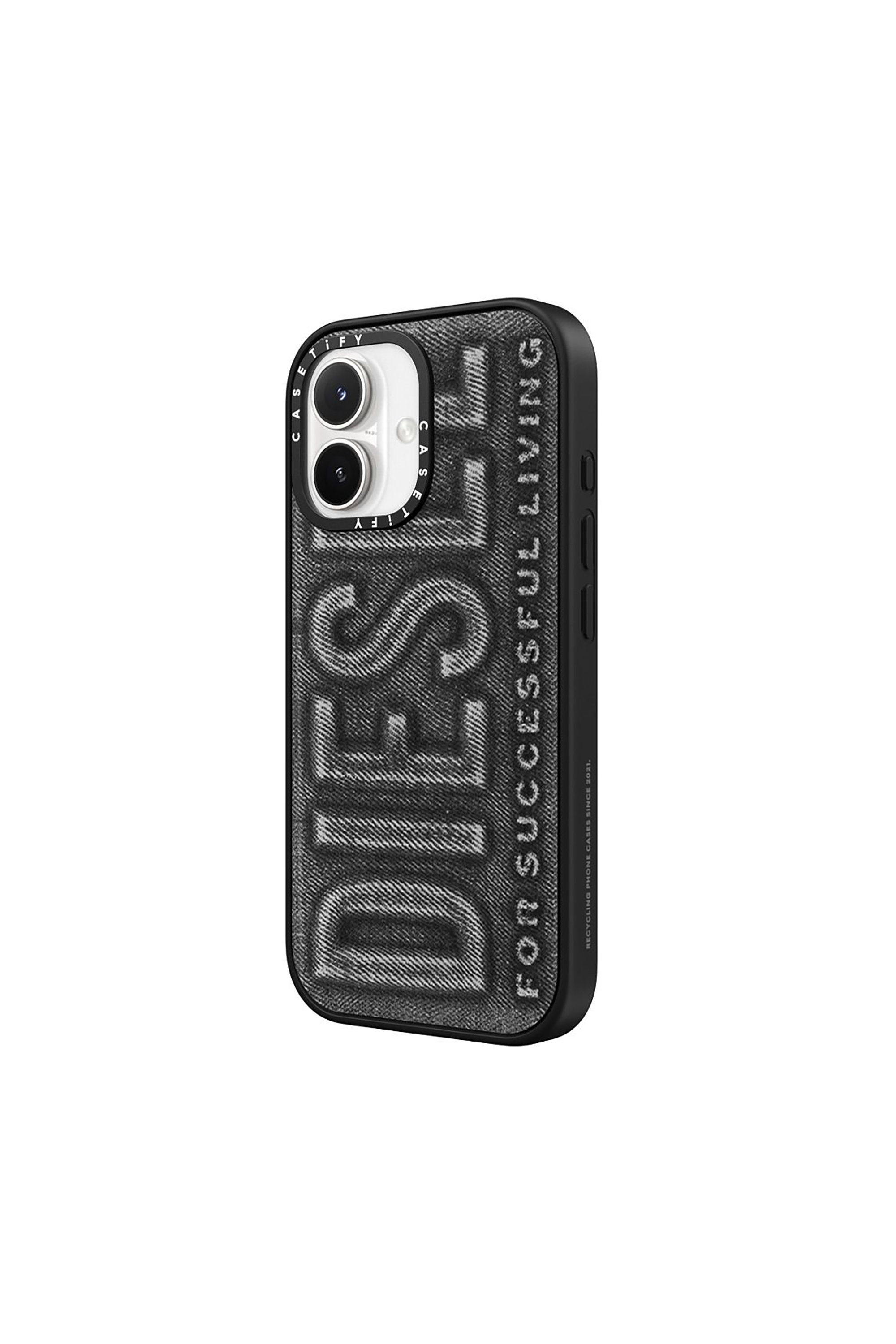 Diesel - 60559 MOULDED CASE, Unisex's Biscotto impact case for iPhone 17 in Black - 2