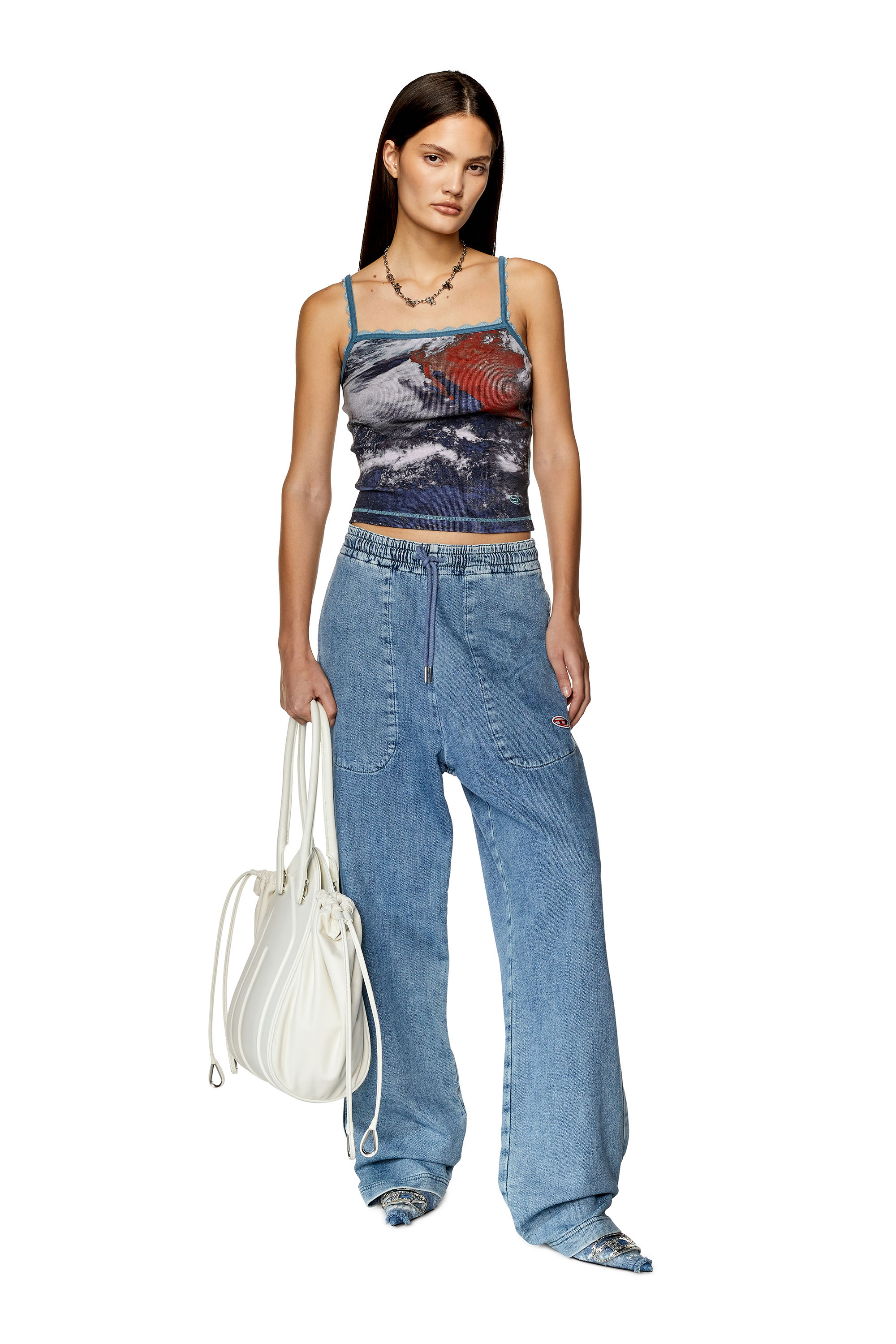 Diesel - T-HOP-LACE, Blue - Image 2