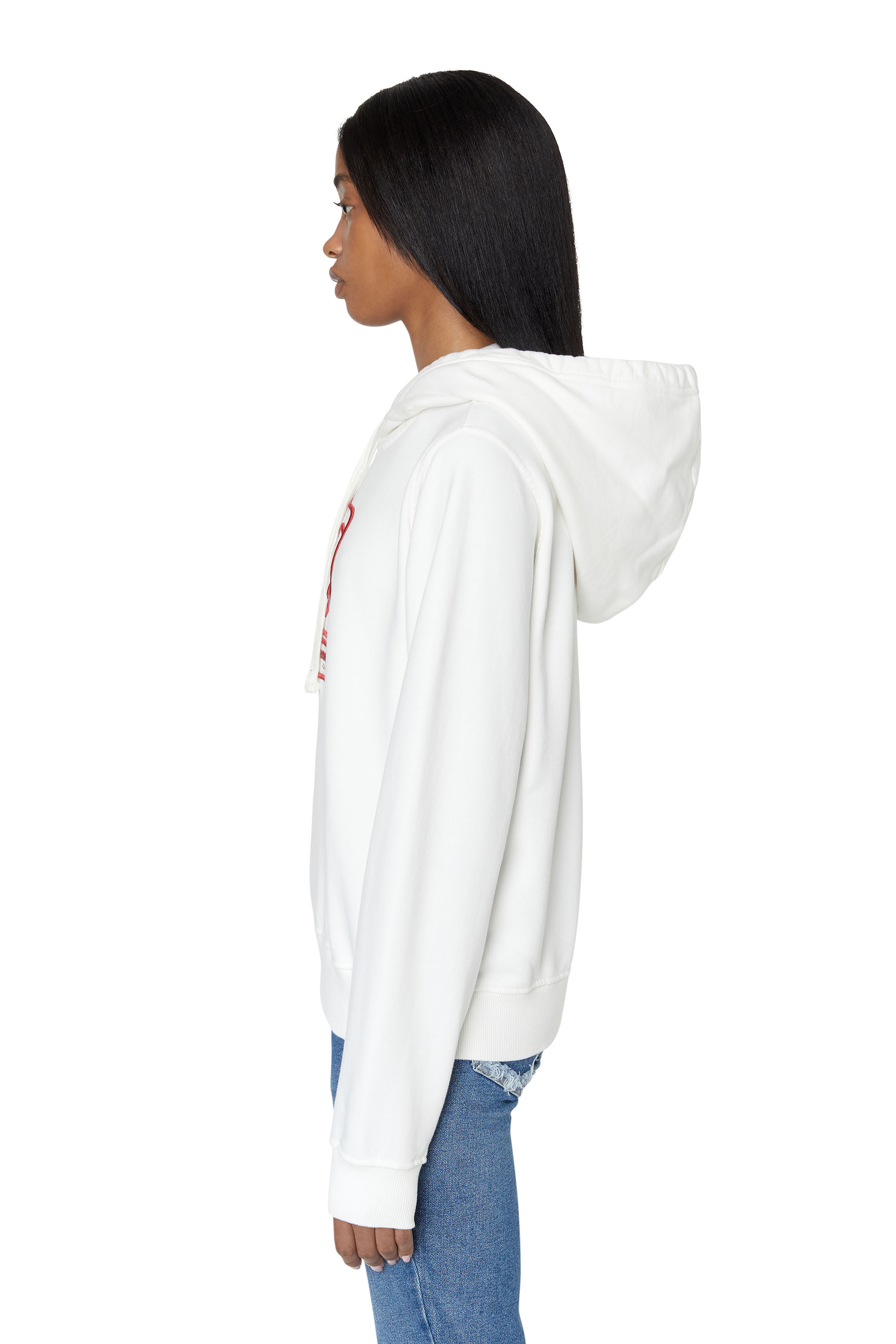 Diesel - F-REGGY-HOOD-E1, White - Image 6