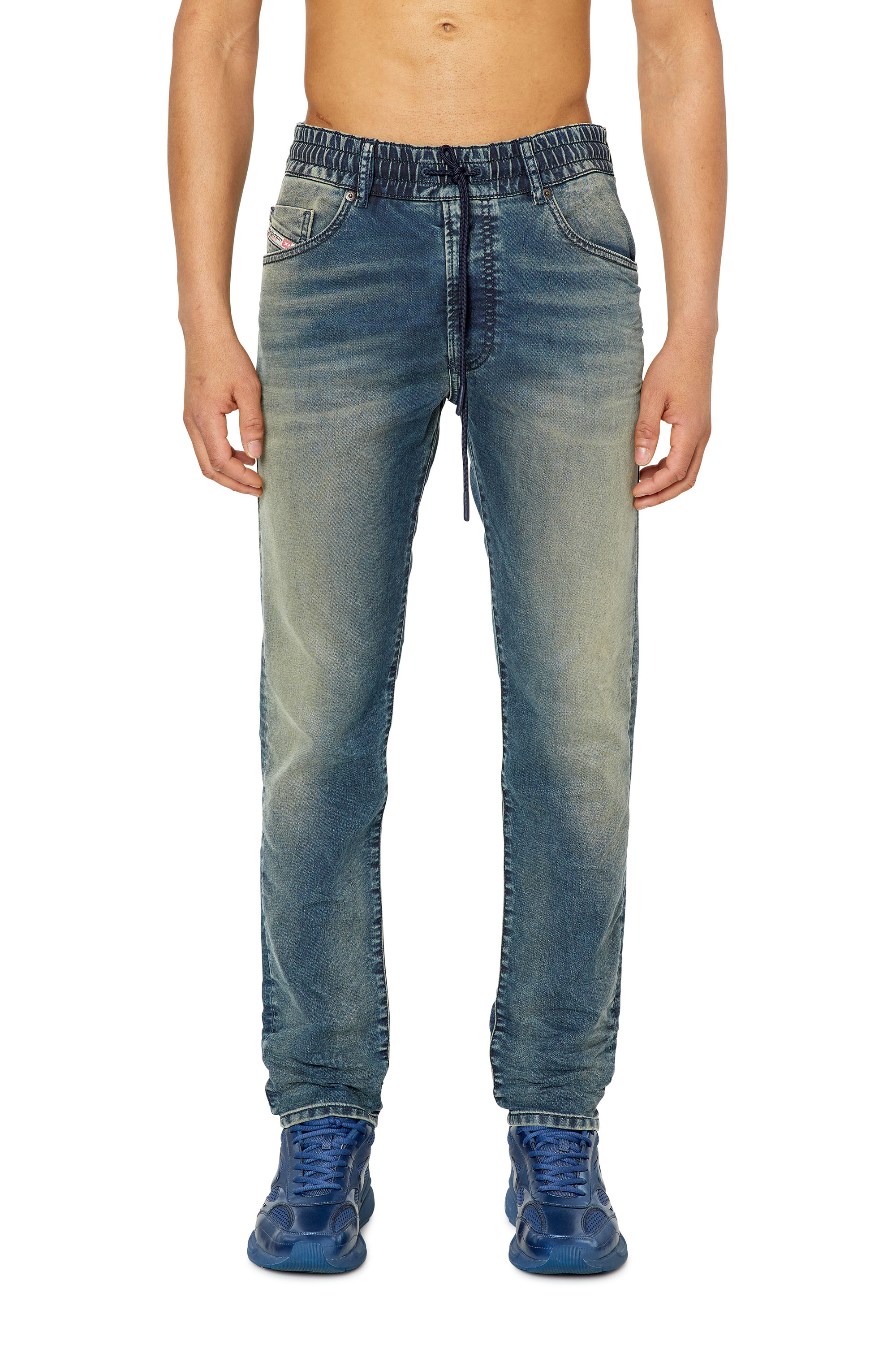 Diesel - Krooley JoggJeans® 068DS Tapered, Medium blue - Image 1
