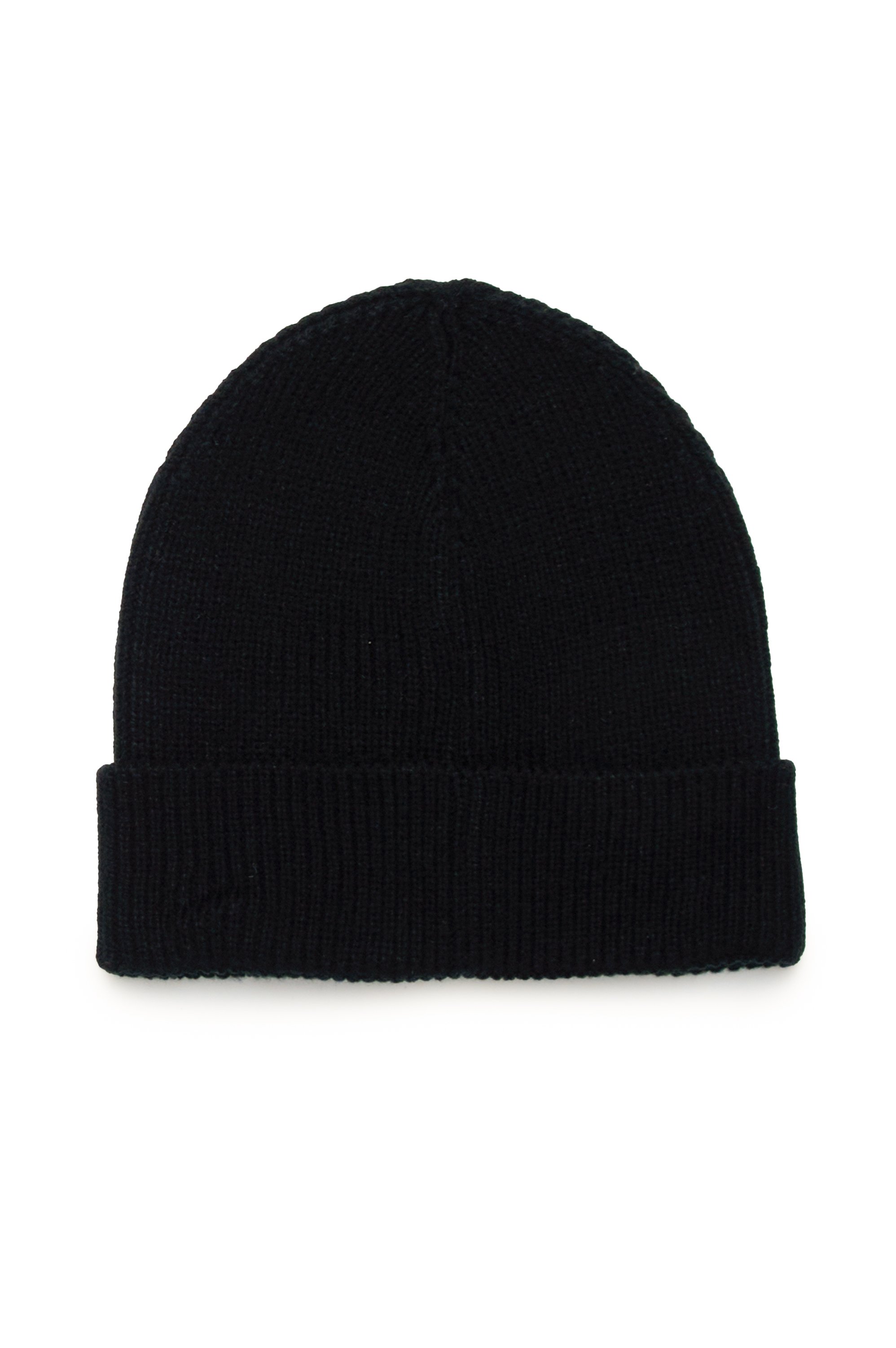 Diesel - FCODERFULLYTX, Unisex's Beanie with logo embroidery in Black - 2