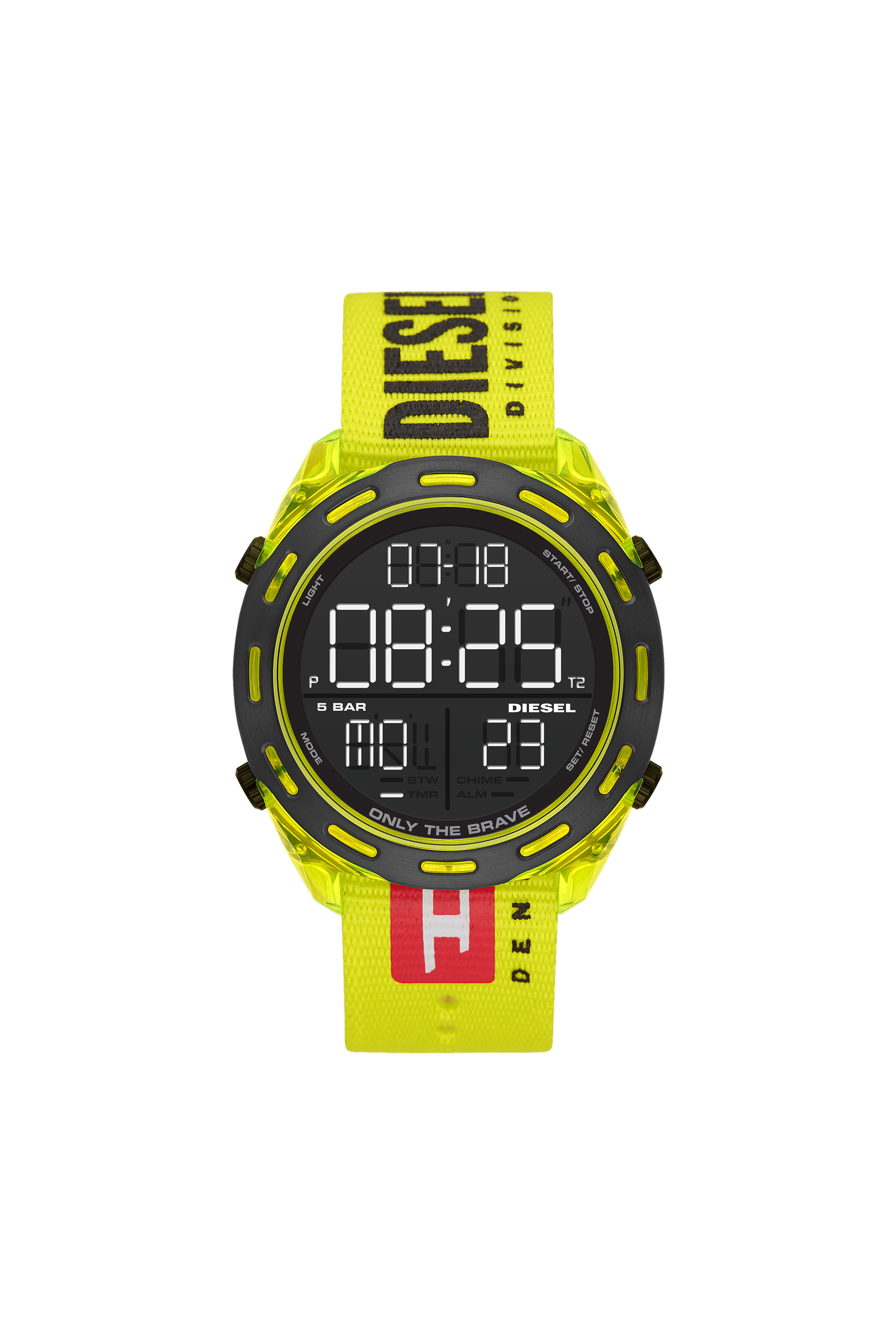 diesel yellow watch