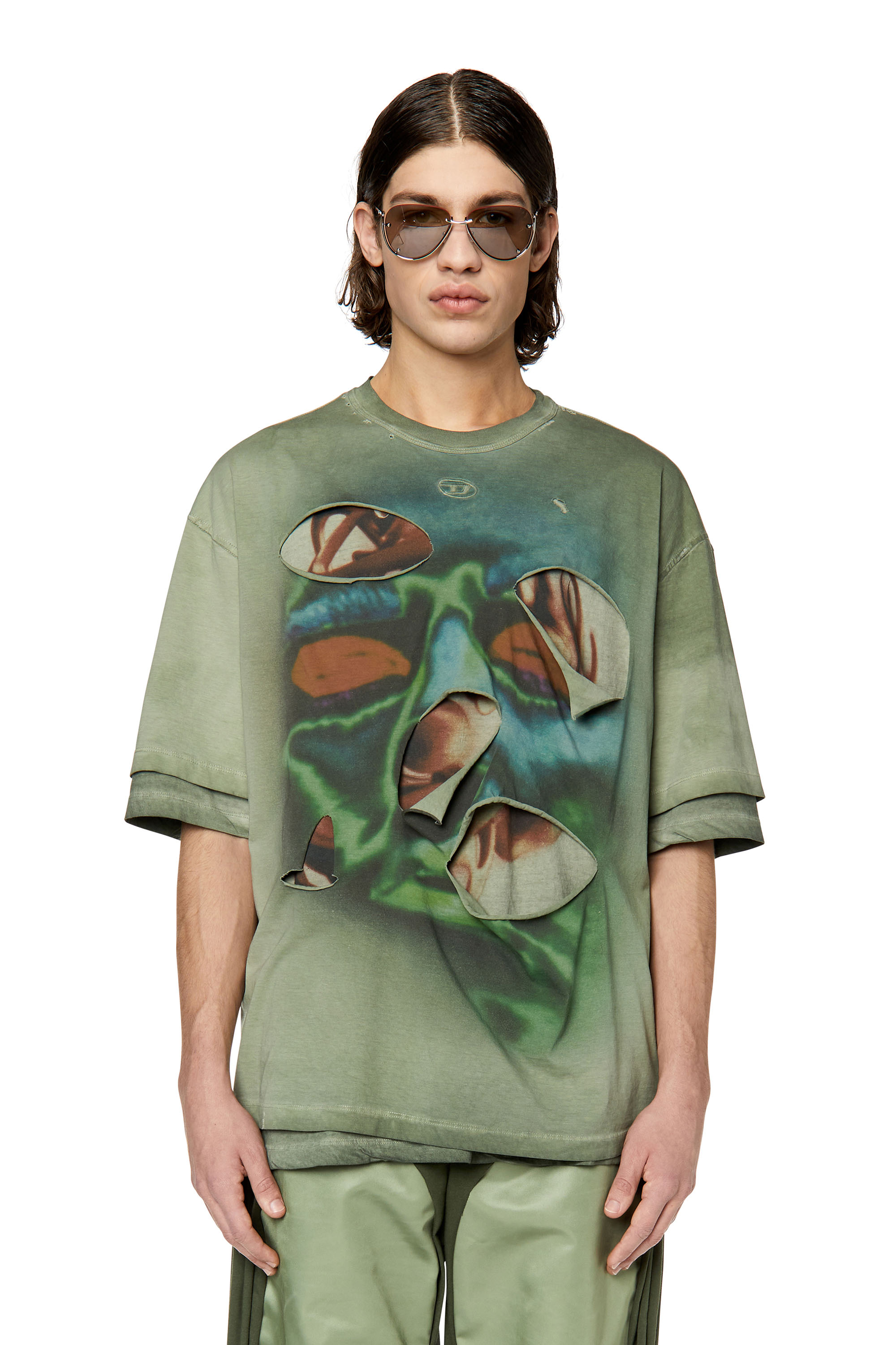 Diesel - T-WASY, Green - Image 1