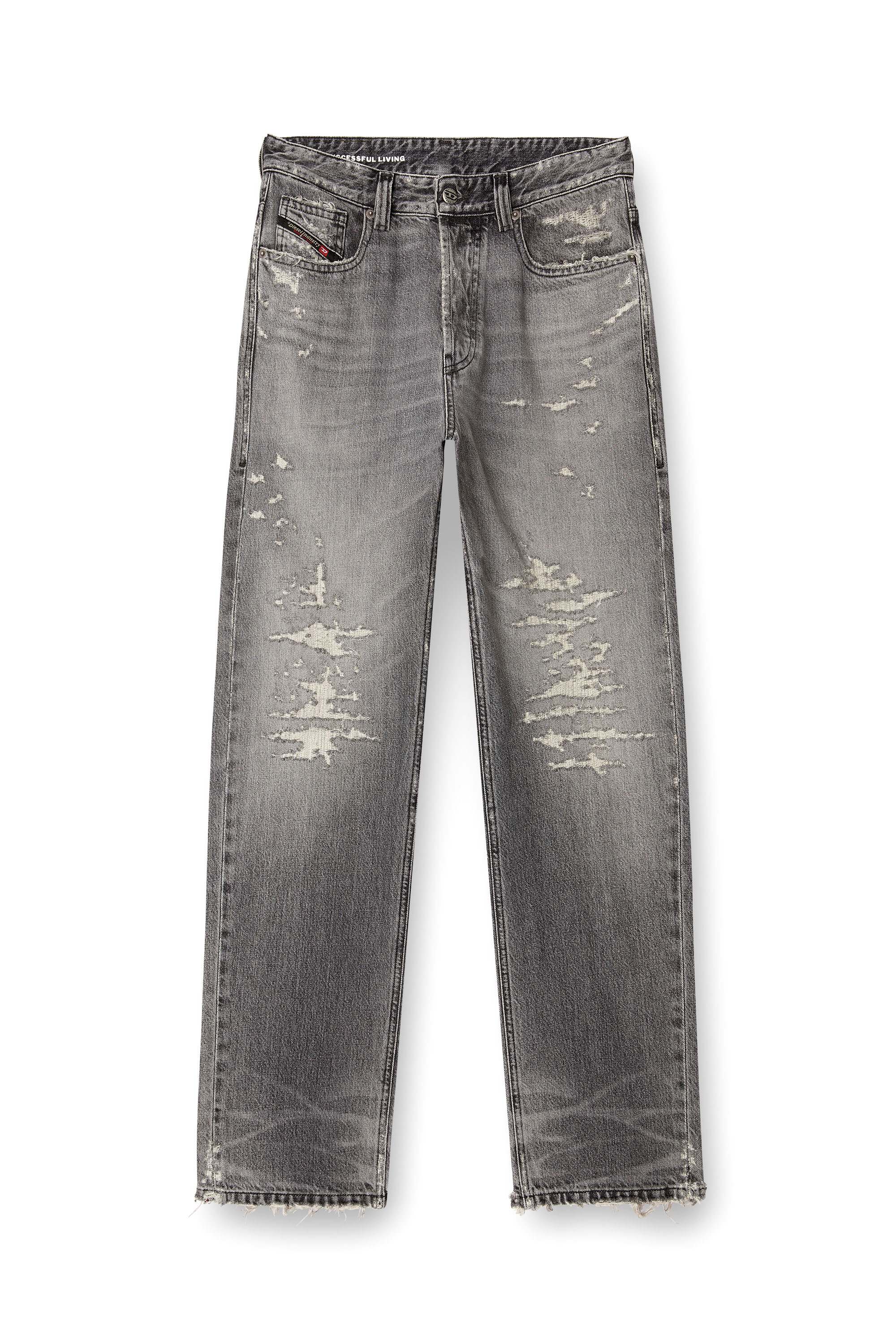 Regular Jeans 1988 D-Ark 09M64, Grey Diesel - Woman's Regular Jeans 1988 D-Ark 09M64, Grey - 2