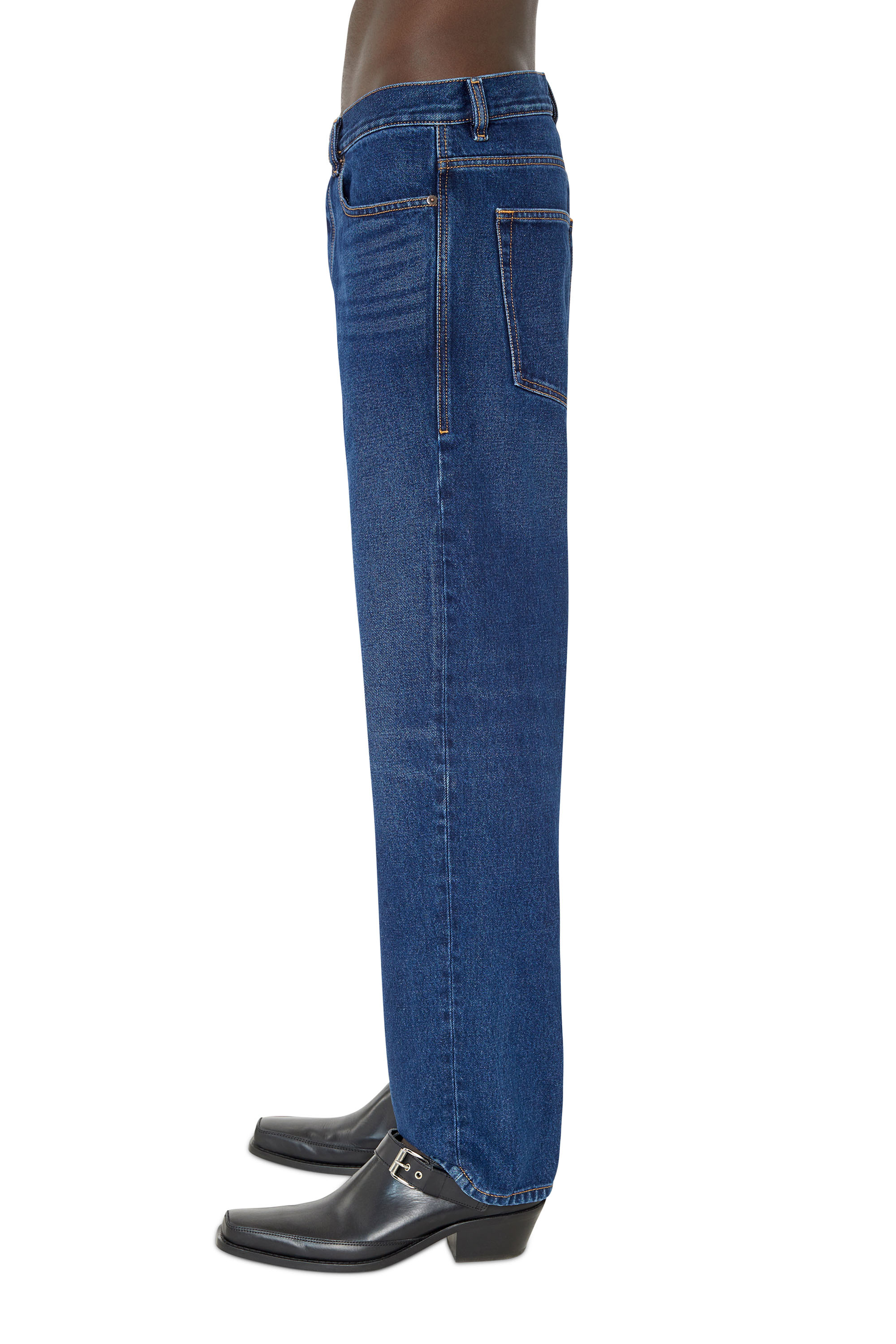 Diesel - Straight Jeans 2010 D-Macs 007E6, Dark Blue - Image 4