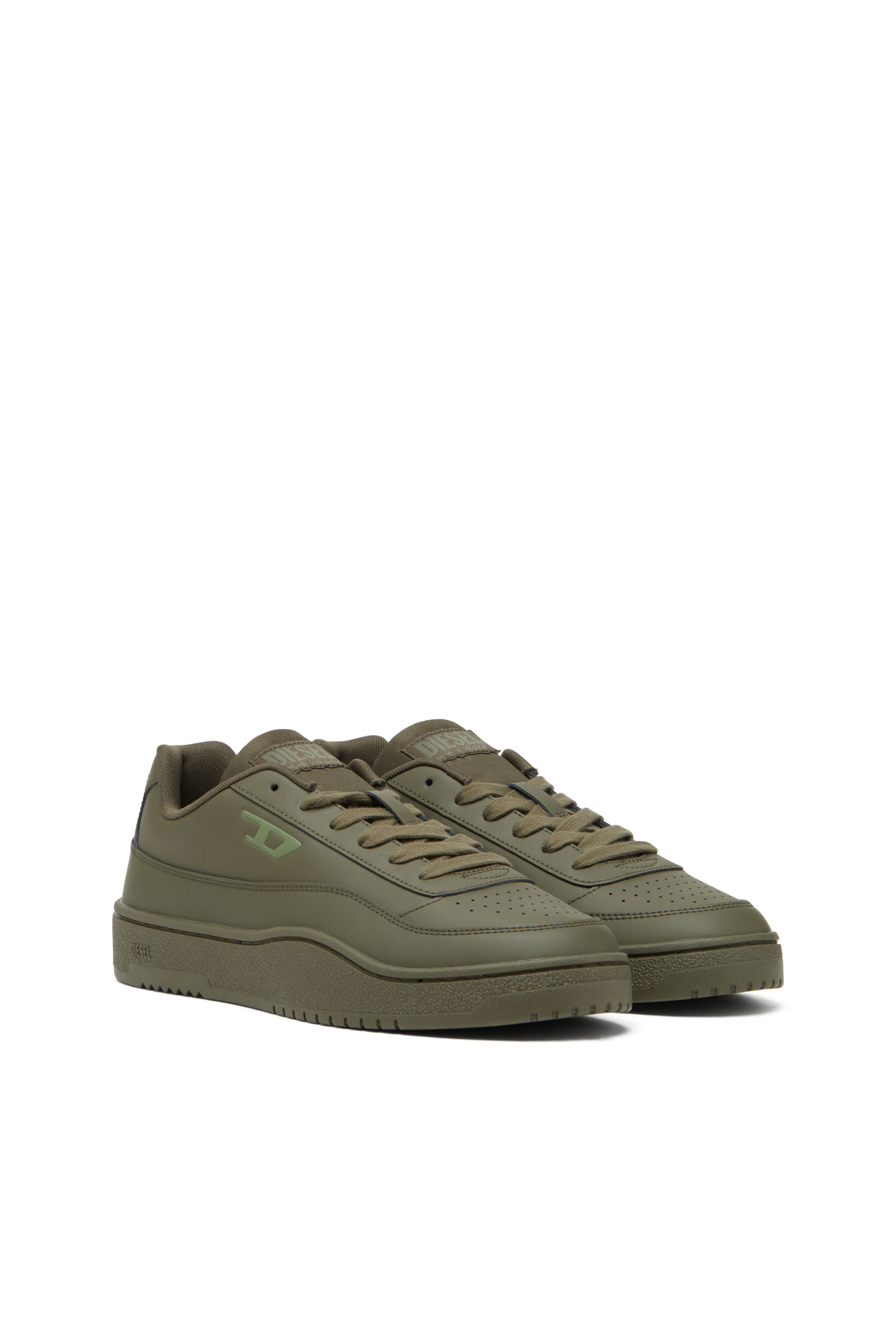 Diesel - S-TRACKER-D LOW, Man's S-Tracker-D-Low top sneaker in Olive Green - 2