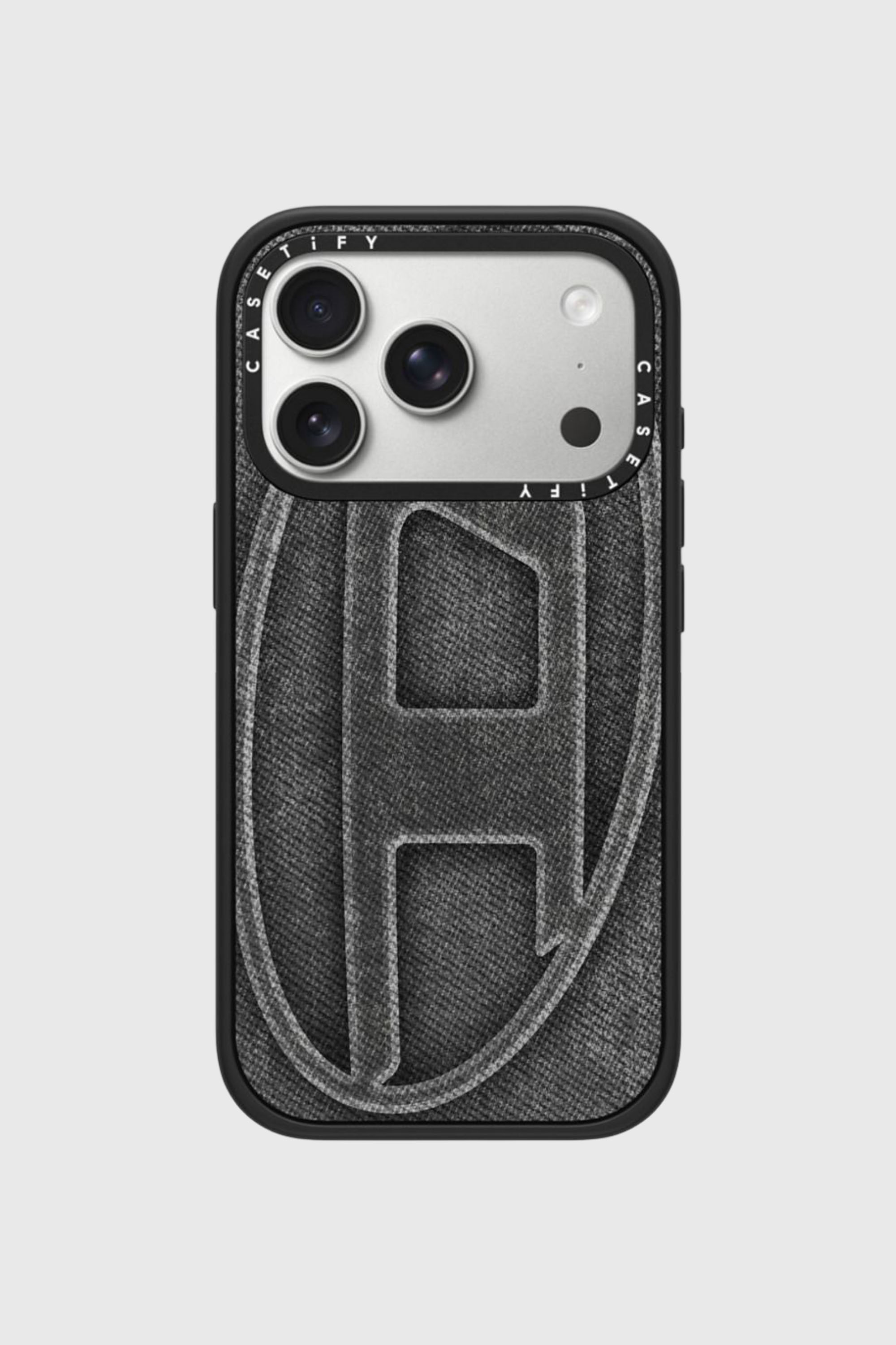 Diesel - 60574 MOULDED CASE, Unisex's Oval D impact case for iPhone 17 Pro in Black - 1