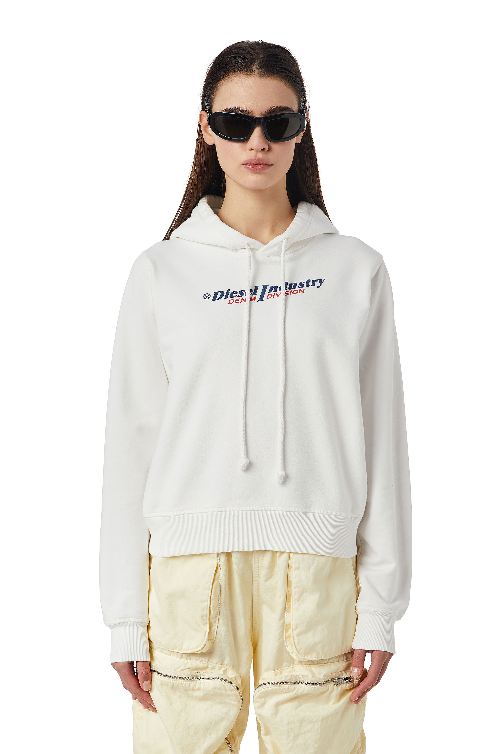 Diesel - F-REGGY-HOOD-IND, White - Image 1