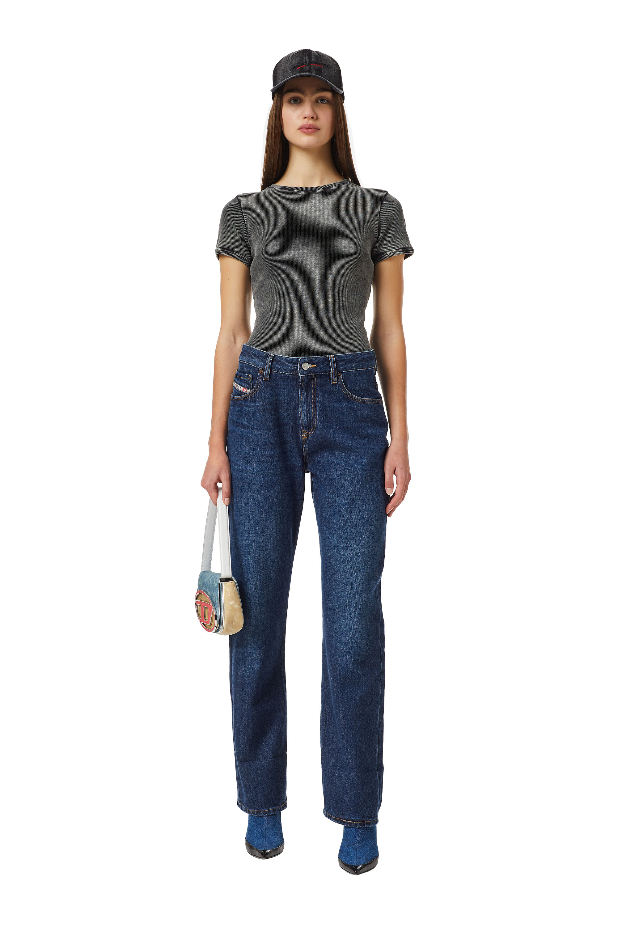 Diesel - Straight Jeans 1999 D-Reggy 09C03, Dark Blue - Image 5