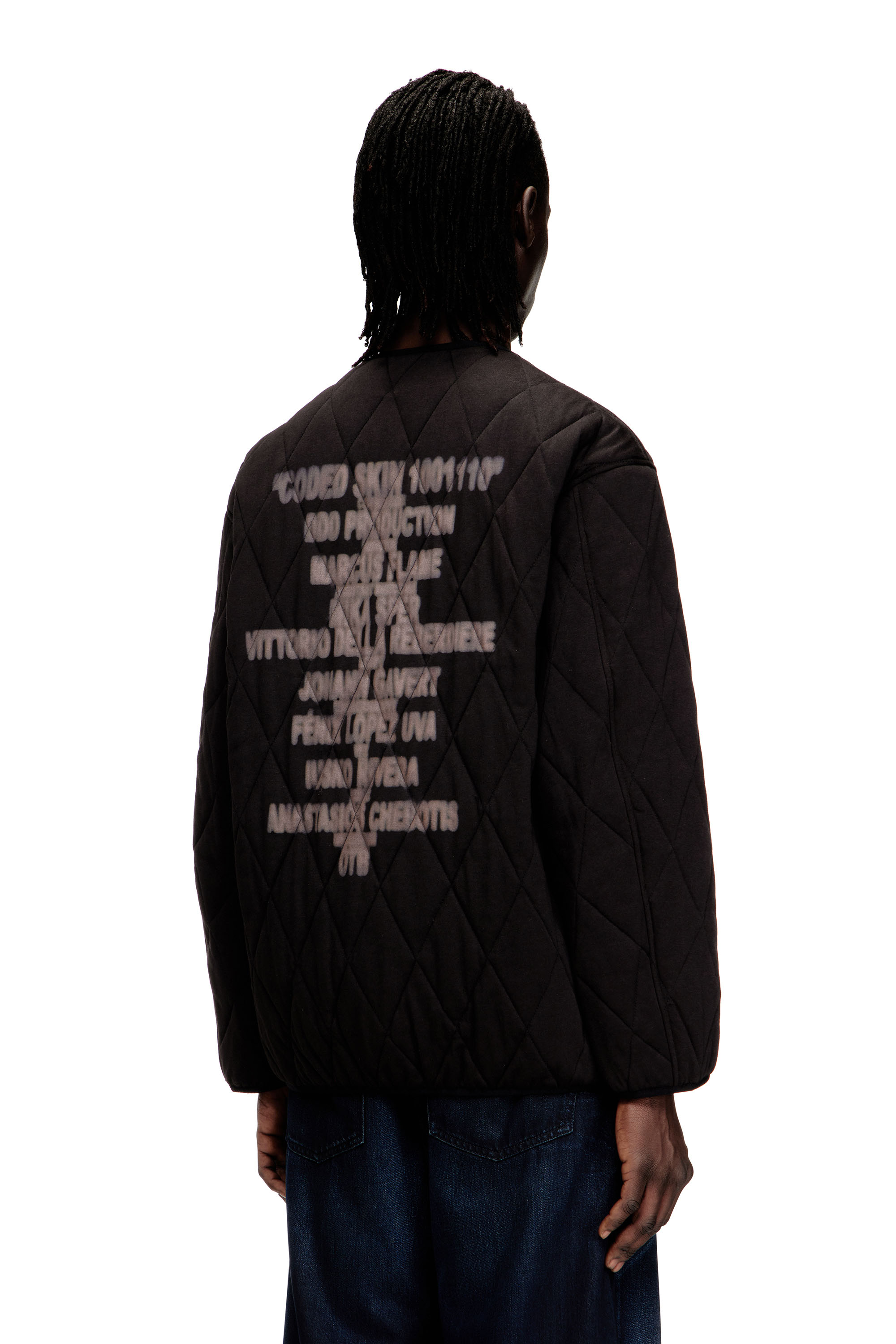 Diesel - S-BOYS, Man's Quilted liner-style jacket in null - 4