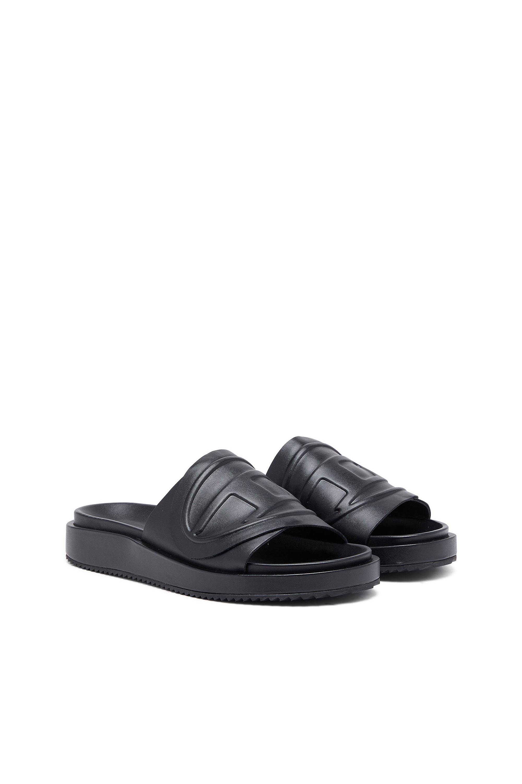 Diesel - SA-SLIDE D OVAL W, Black - Image 2