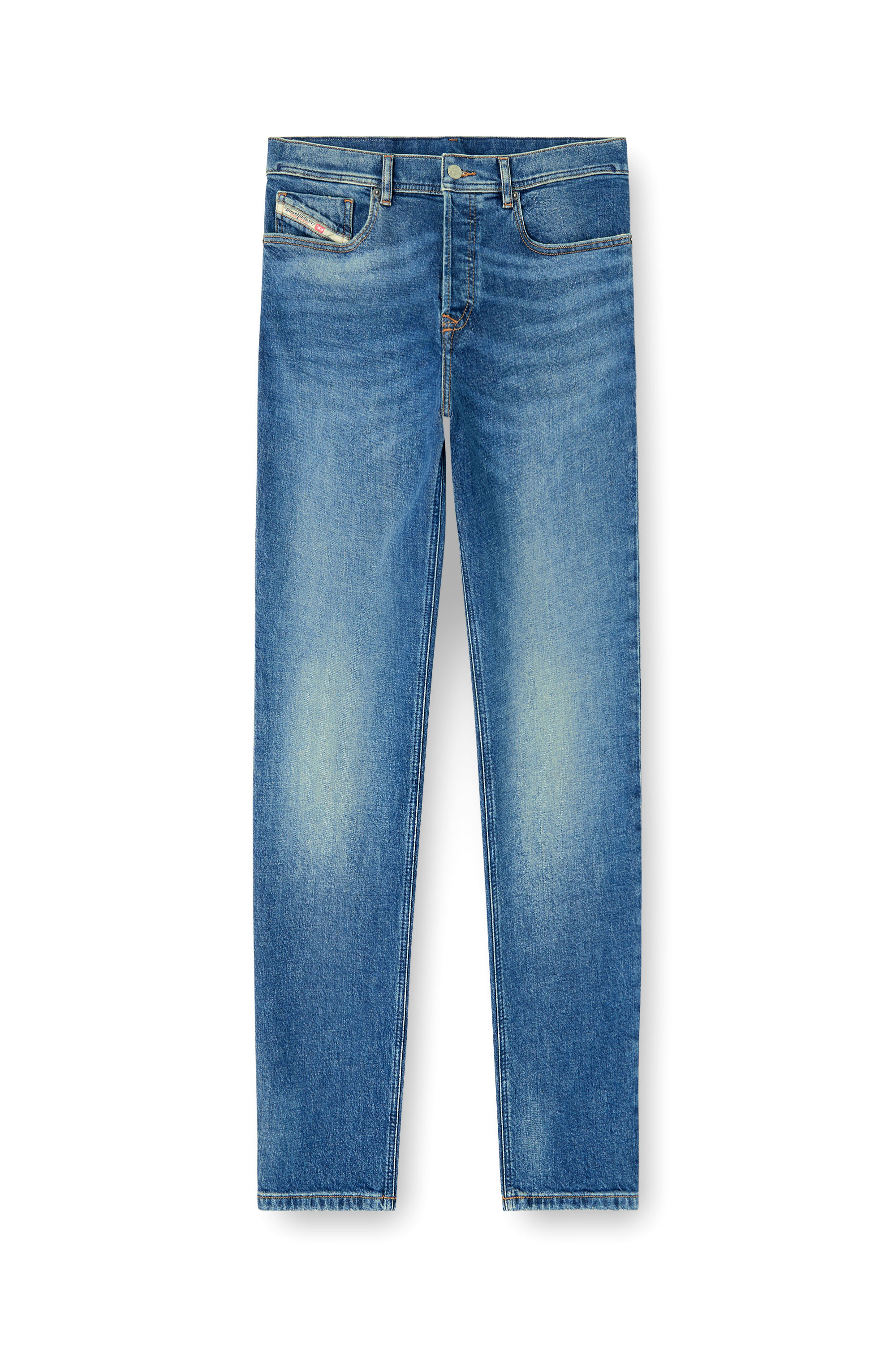 Diesel - Man's Regular Jeans 2023 D-Finitive 0BEBD, Blue - 2