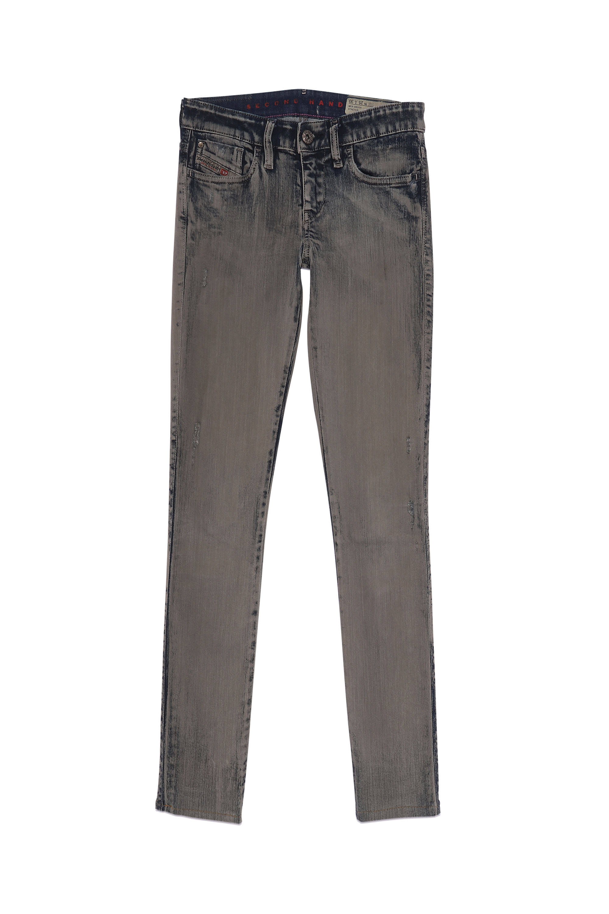 Diesel - SKINZEE-LOW, Woman's Diesel Woman - Jeans Black/Dark grey in Dark Blue - 1
