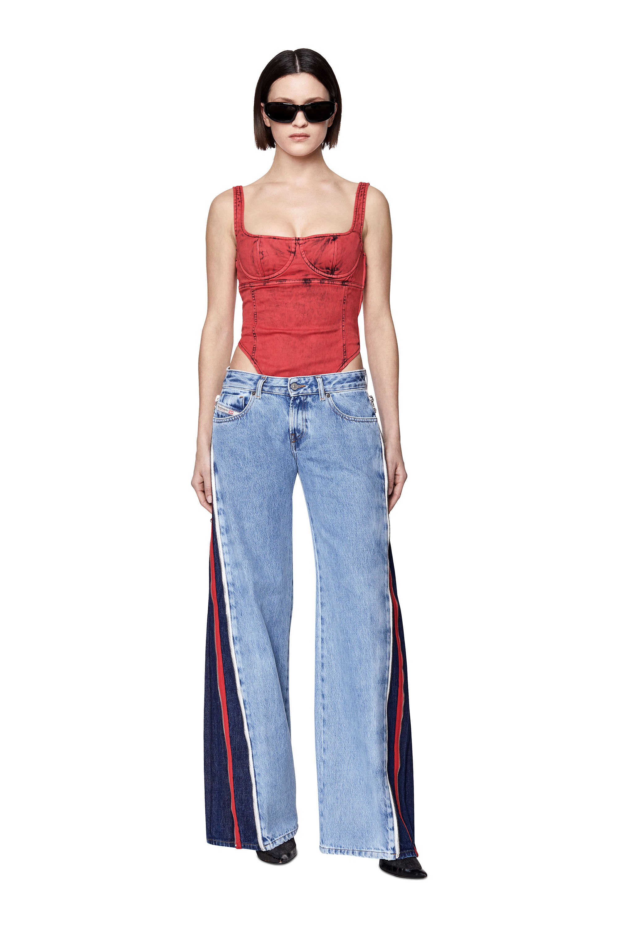 Diesel - 2002 09D17 Straight Jeans, Light Blue - Image 5