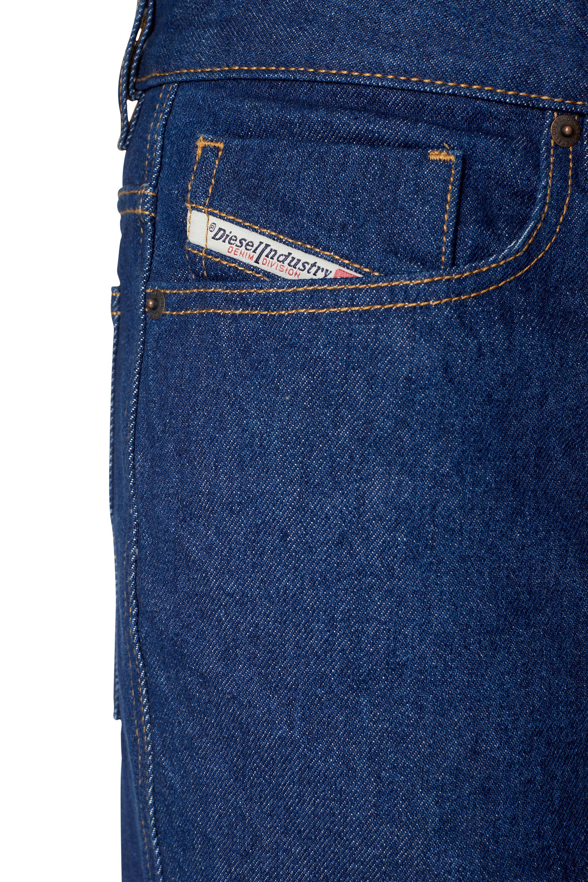 Diesel - 1955 D-Rekiv 007A5 Straight Jeans, Dark Blue - Image 4