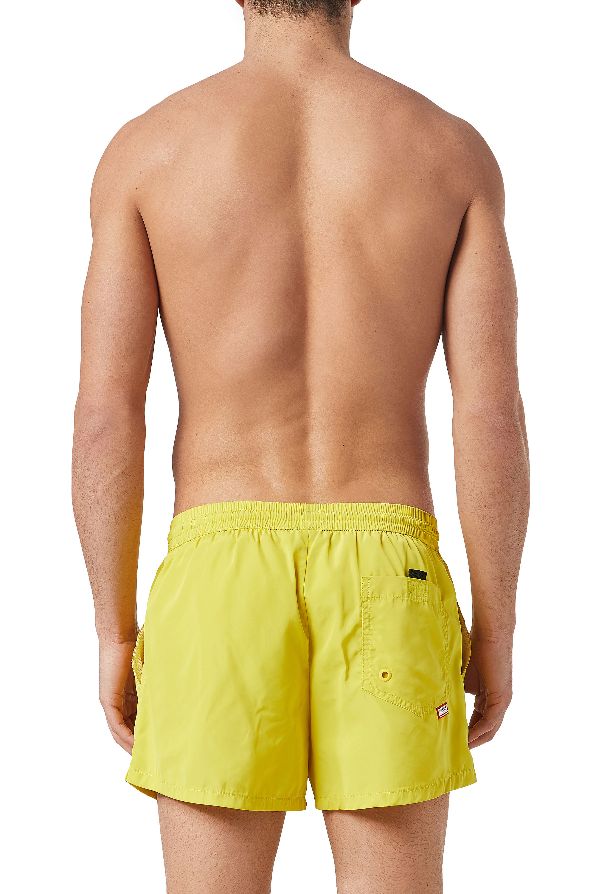 Diesel - BMBX-CAYBAY-SHORT-X, Yellow Fluo - Image 3