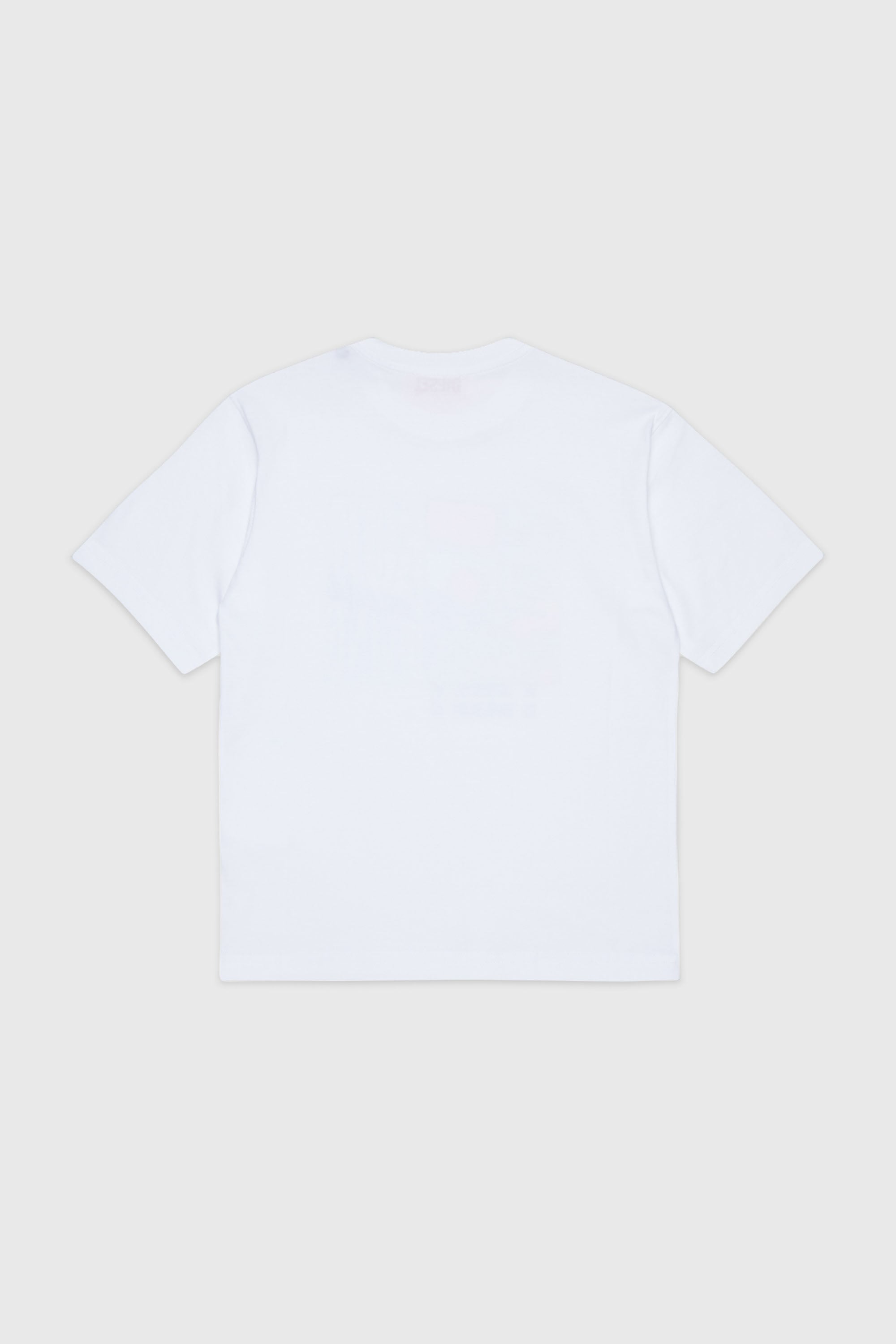 Diesel - TFOR OVER, Man's Cotton T-shirt with photo print in White - 2