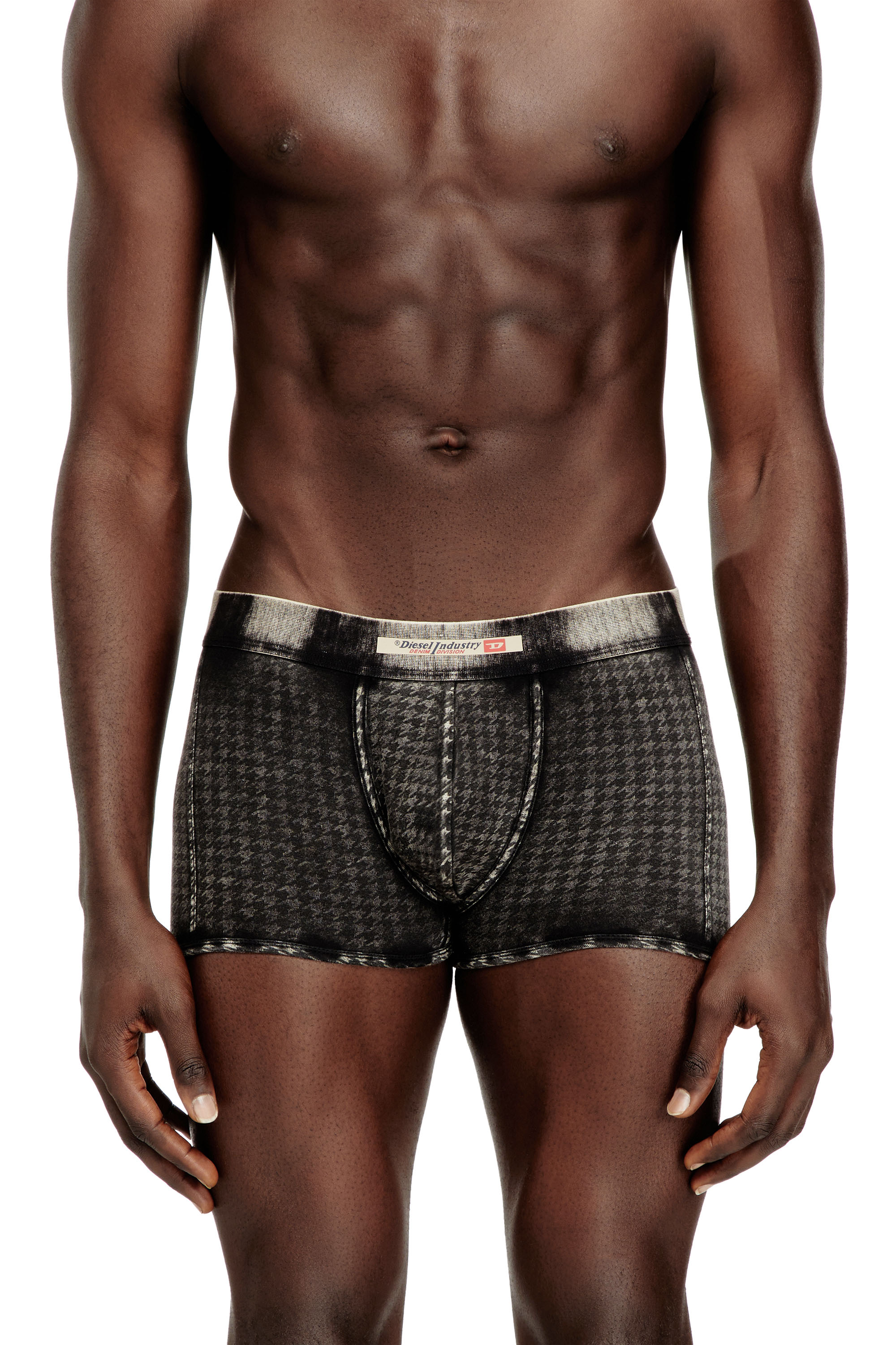 Diesel - DAMIEN-DNM, Man's Cotton boxer shorts with all-over print in null - 2